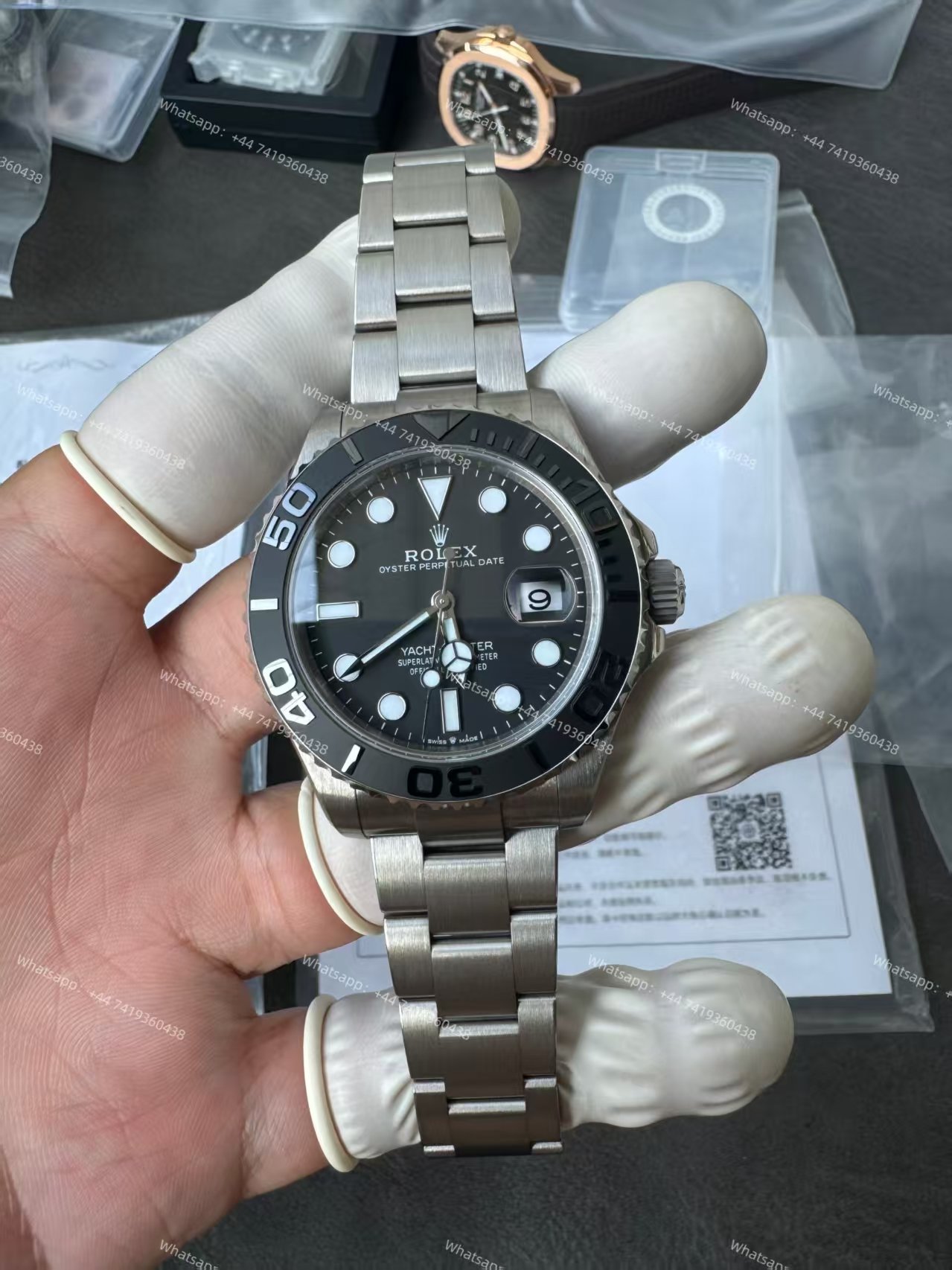 Rolex Yacht-Master M226627-0001 1:1 Replica 42MM Titanium 3235 Movement Super Clone Watch