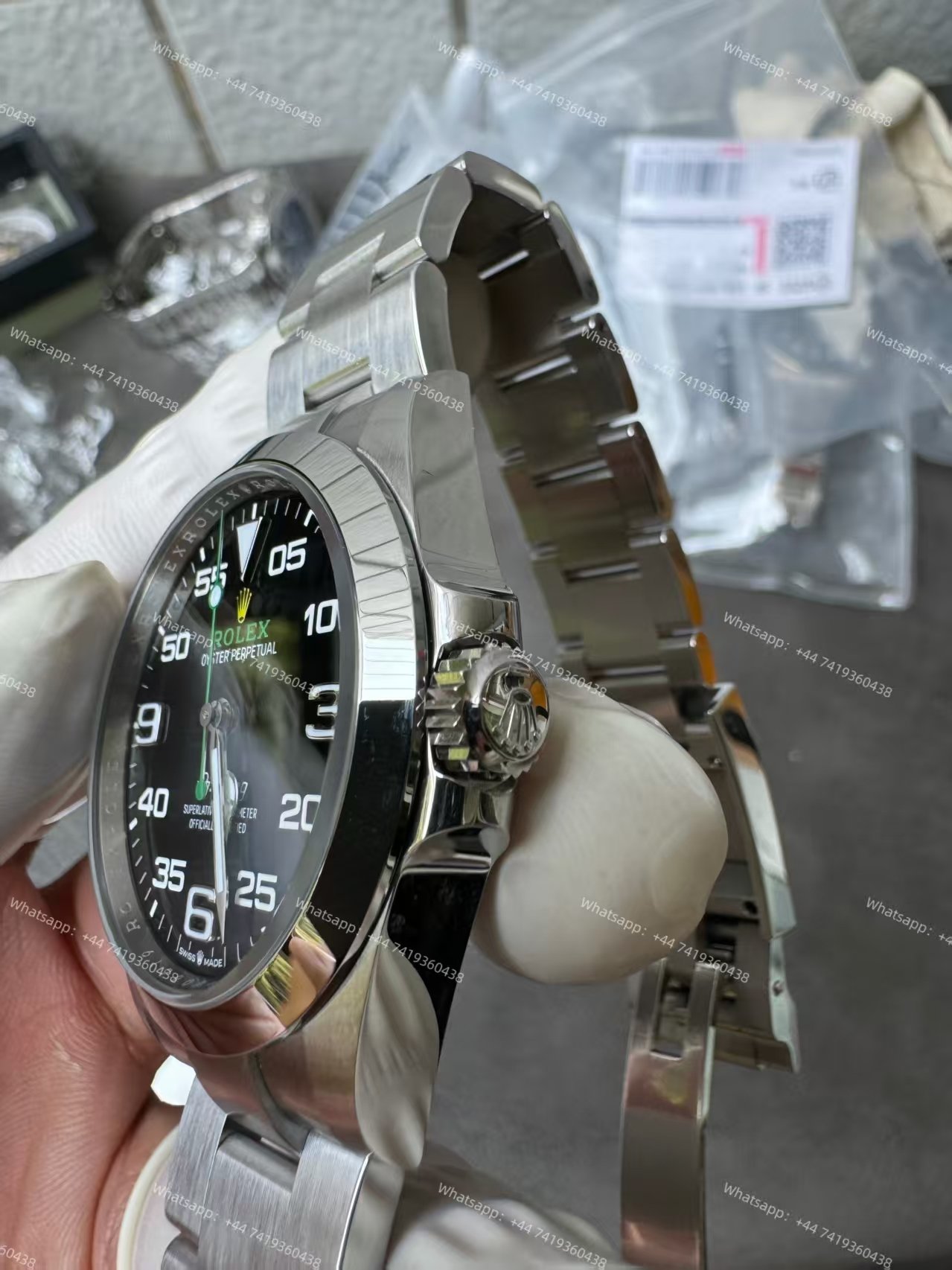 Rolex Air-King M126900-0001 1:1 Replica Black Dial 40MM 3230 Movement Super Clone Watch