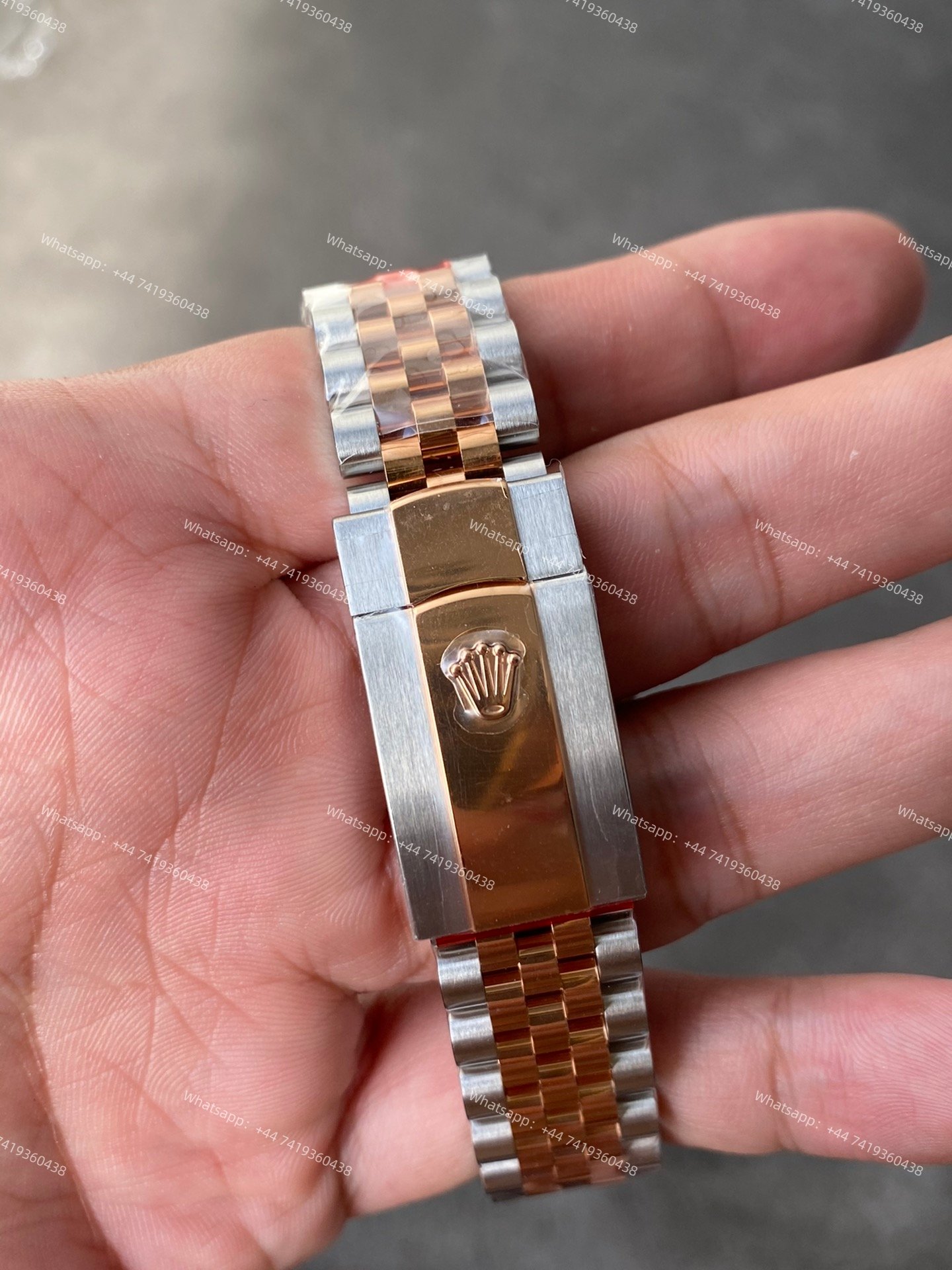 Rolex Datejust M126231-0029 1:1 Replica Rose Gold Roman Gray Dial Jubilee 36MM 3235 Movement Super Clone Watch