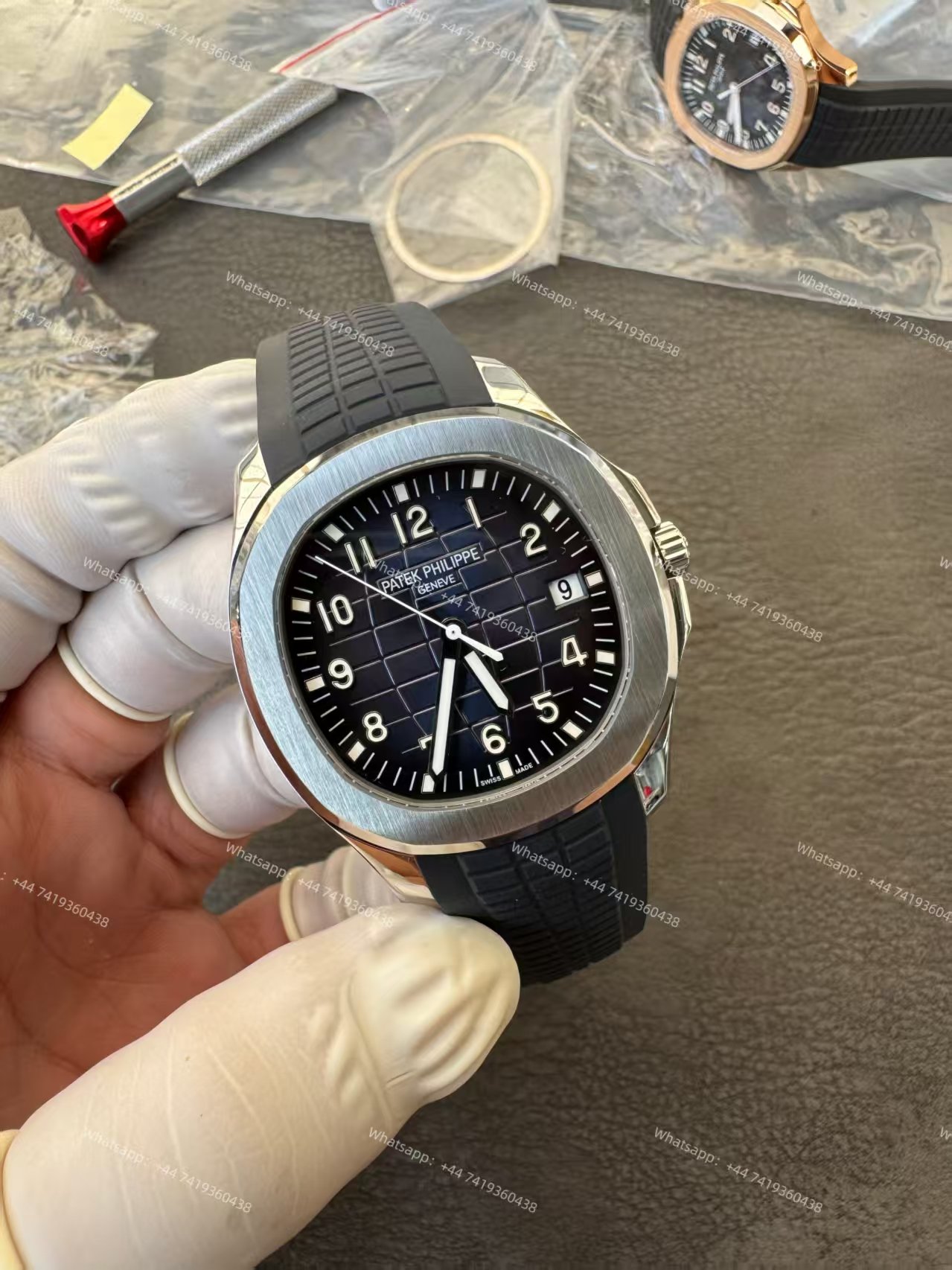 Patek Philippe Super Clone Aquanaut 5168G-001 Blue Dial 42.2MM