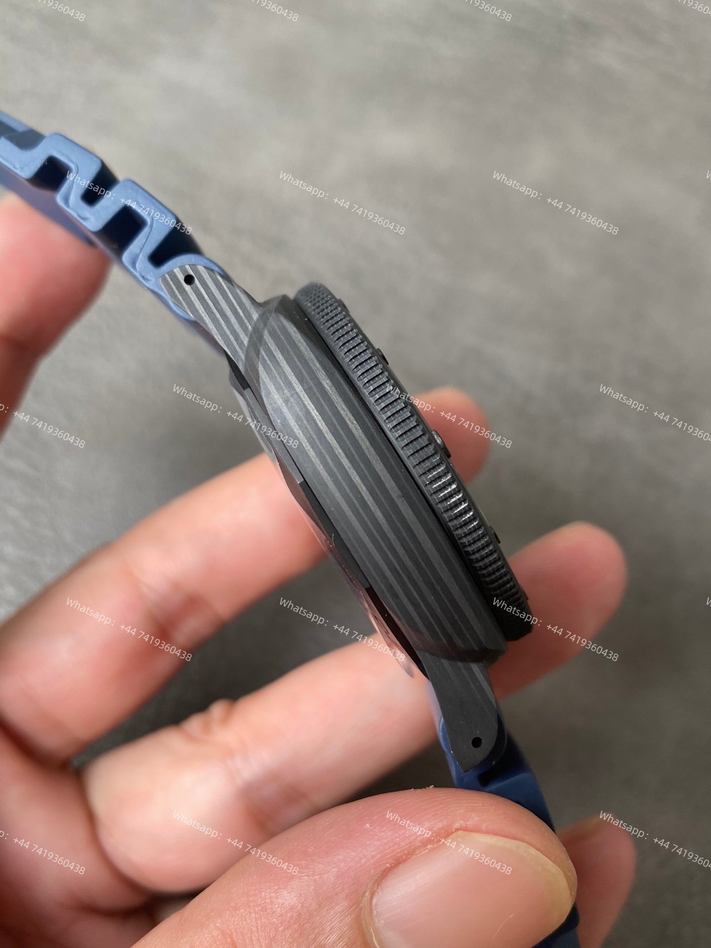 Panerai Super Clone Submersible PAM01232 44MM Carbotech Blue Dial