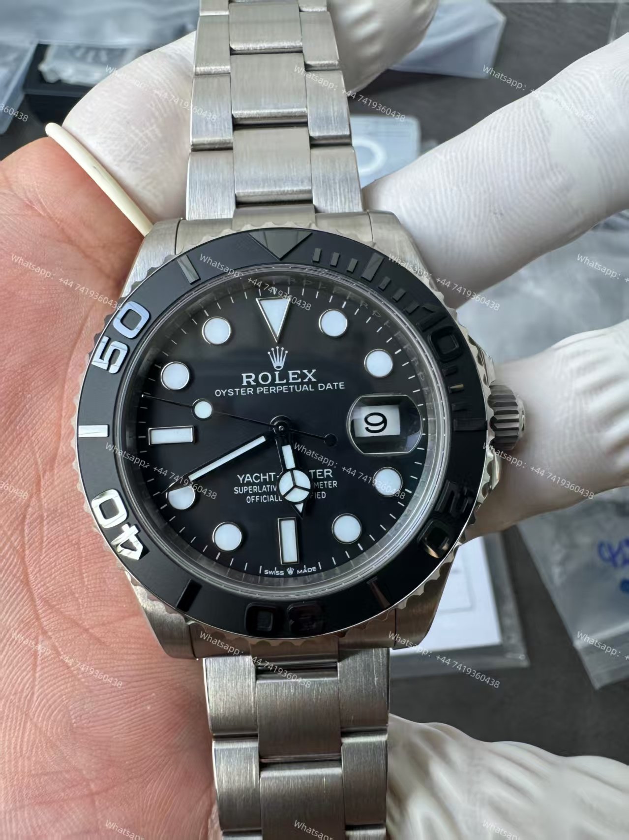 Rolex Yacht-Master M226627-0001 1:1 Replica 42MM Titanium 3235 Movement Super Clone Watch