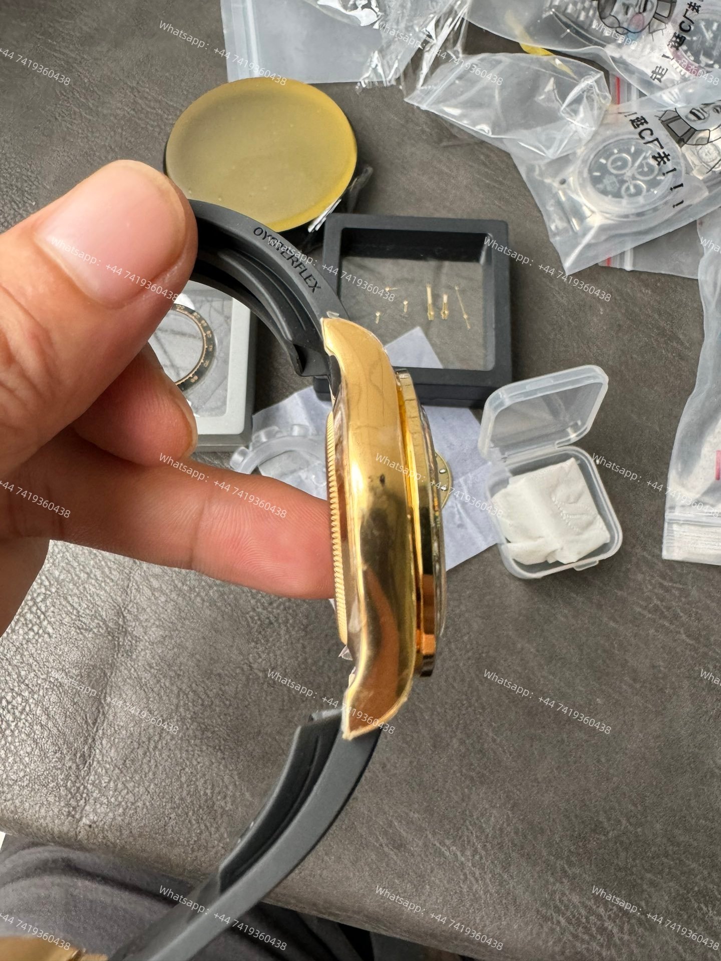 Rolex Daytona 116588TBR 1:1 Replica – 18K Gold Eye of the Tiger Diamond Dial Super Clone 4130