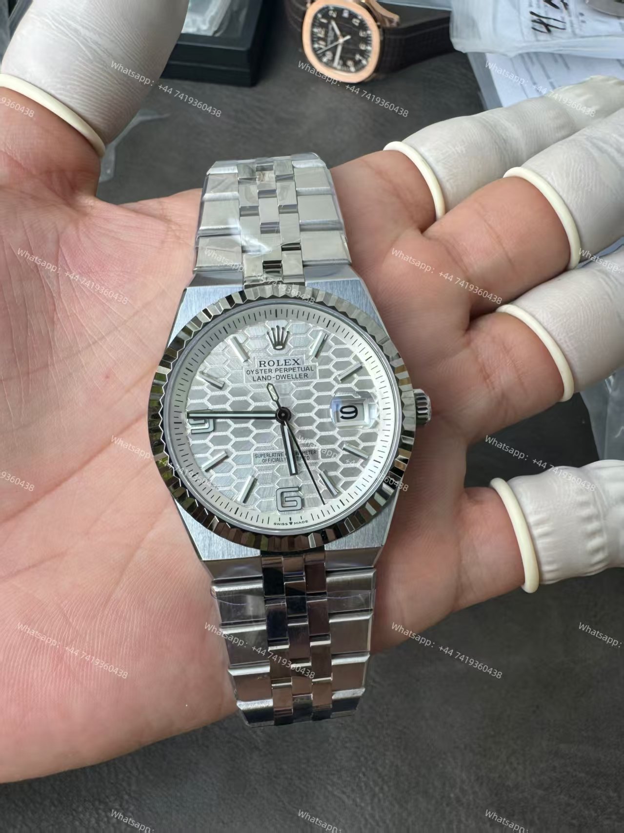 Super Clone Rolex Land-Dweller M127334-0001 White Dial 7135 Movement 40mm