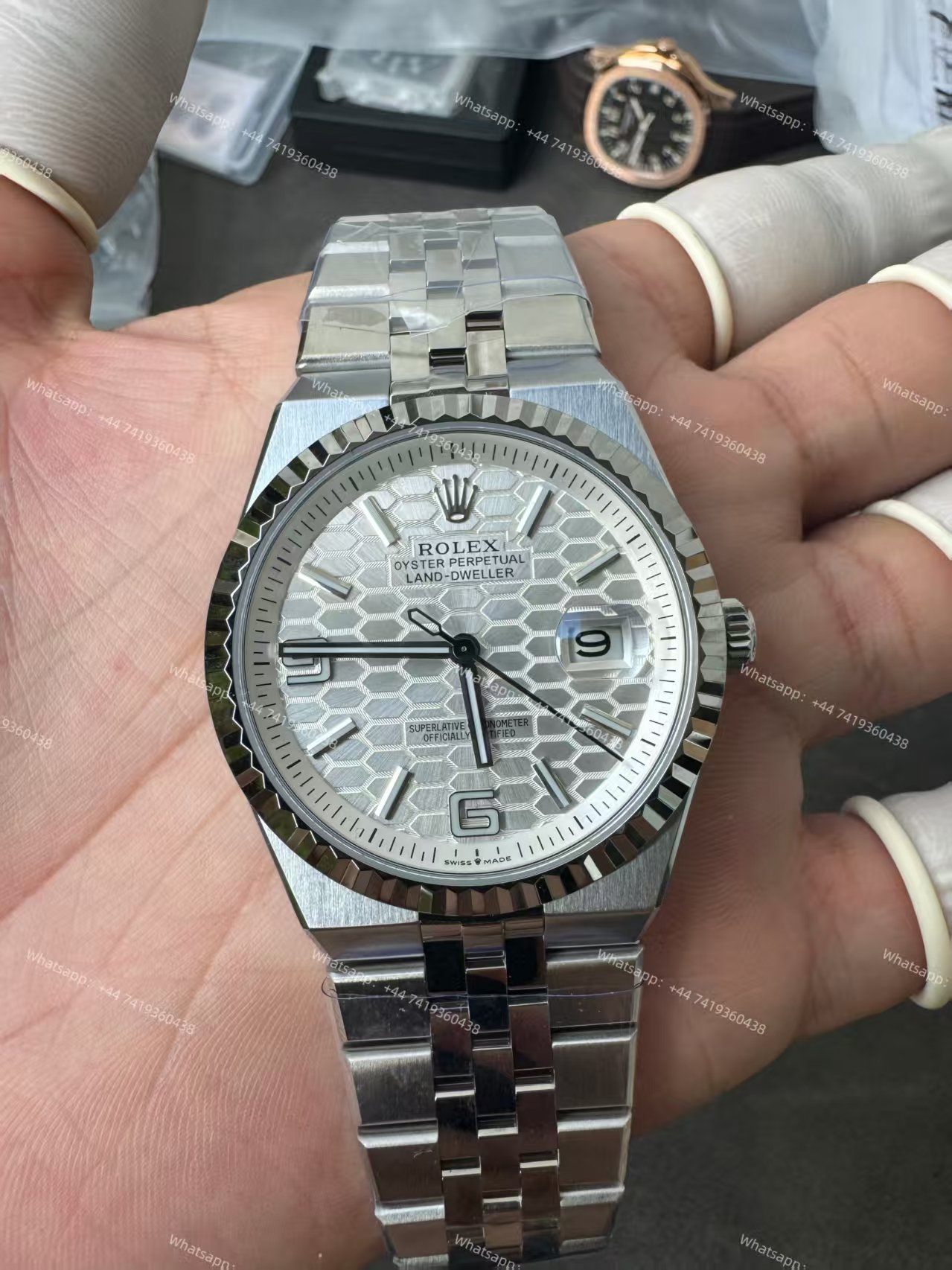 Super Clone Rolex Land-Dweller M127334-0001 White Dial 7135 Movement 40mm