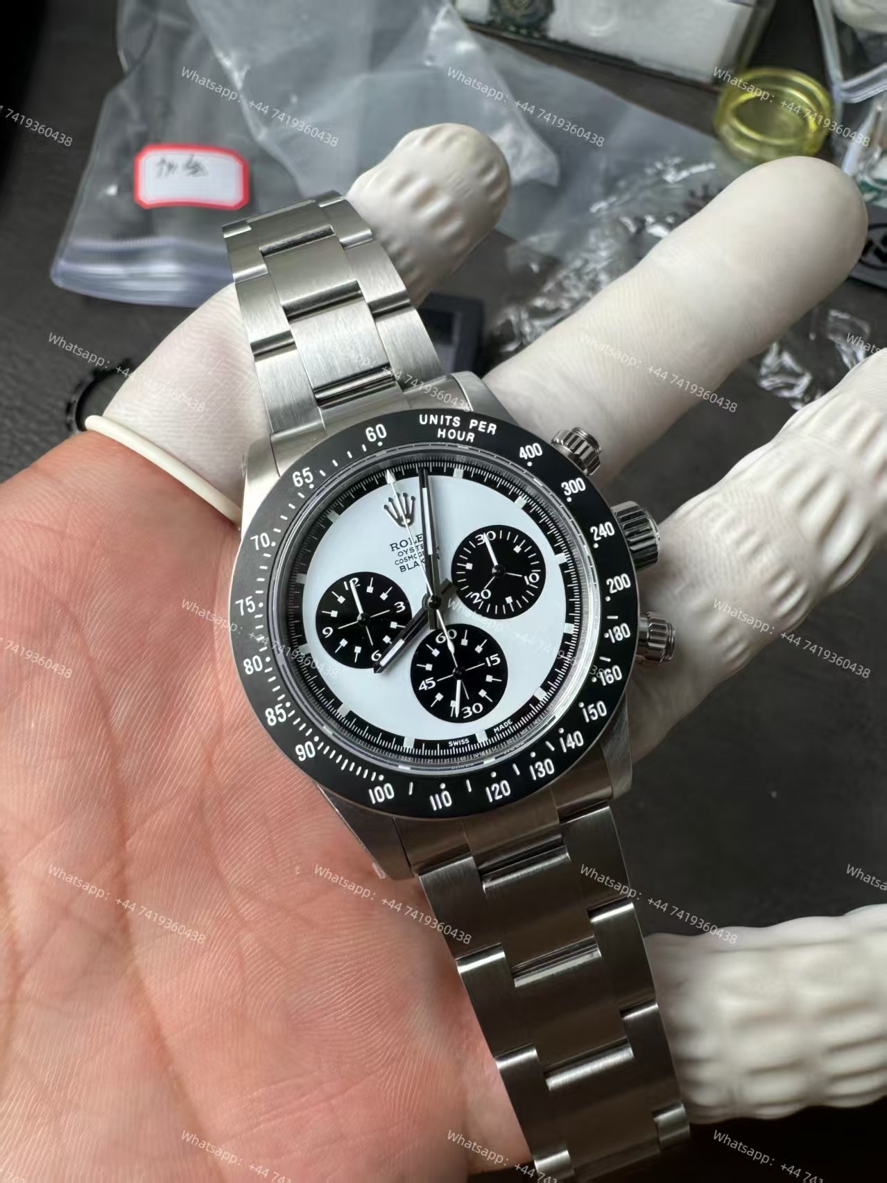 Rolex Daytona 116500 Customization Blaken Paul Newman 4130 Movement Best Super Clone