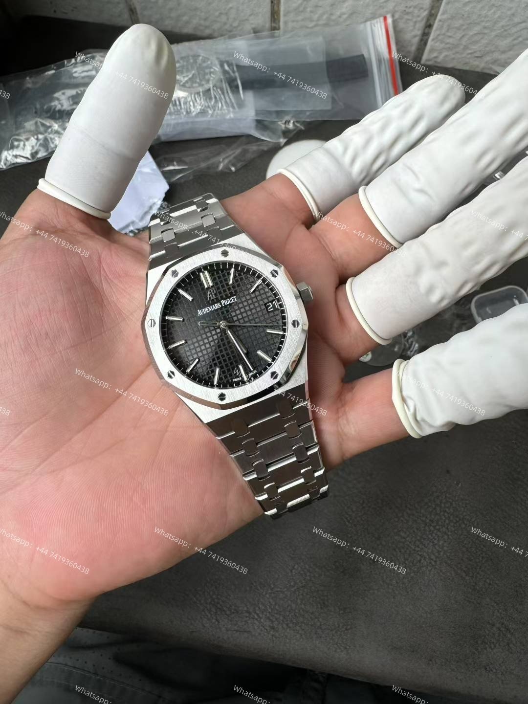 Audemars Piguet Super Clone Royal Oak 15500 Black Dial 41MM