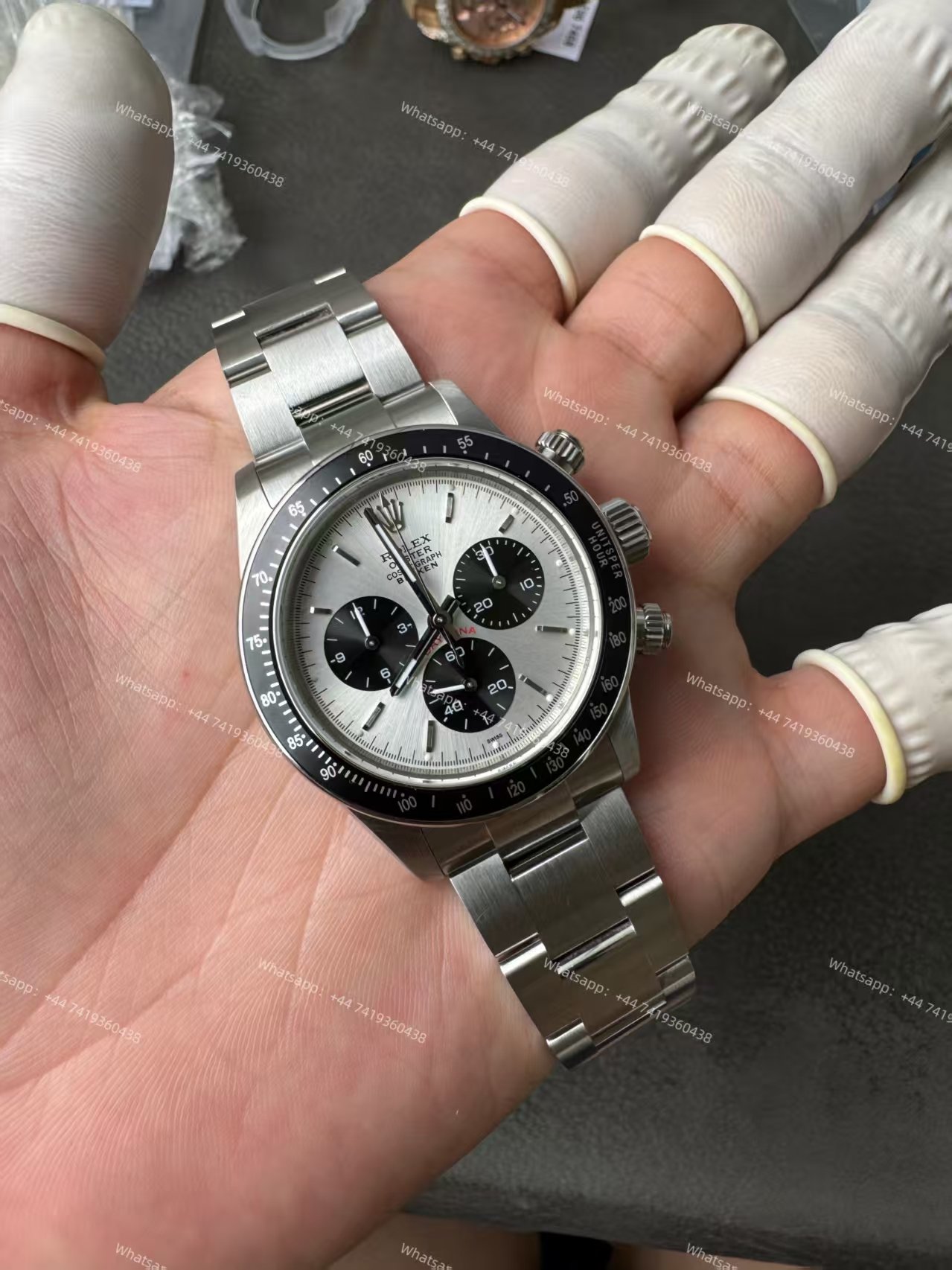 Rolex Daytona 116500 Panda Customization Blaken Paul Newman 4130 Movement Best Super Clone