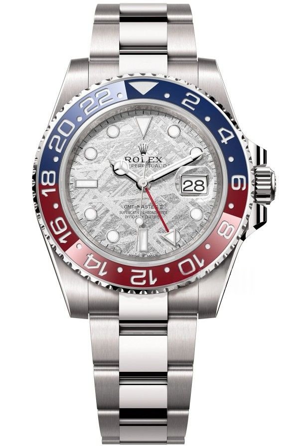 Rolex GMT Master II 1:1 Replica – M126719BLRO-0002 Meteorite Dial Pepsi Bezel 3285 Movement Super Clone Watch