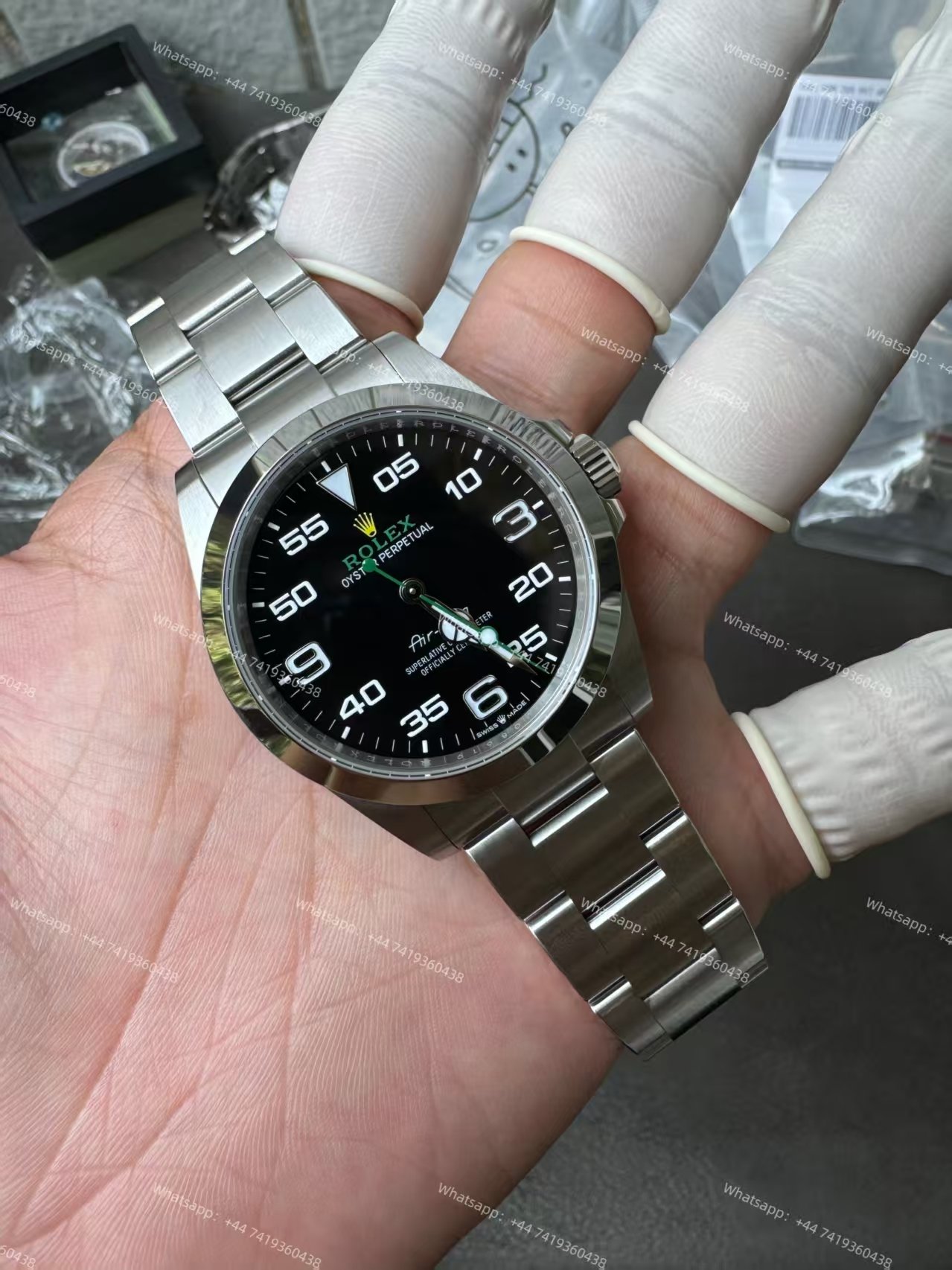 Rolex Air-King M126900-0001 1:1 Replica Black Dial 40MM 3230 Movement Super Clone Watch