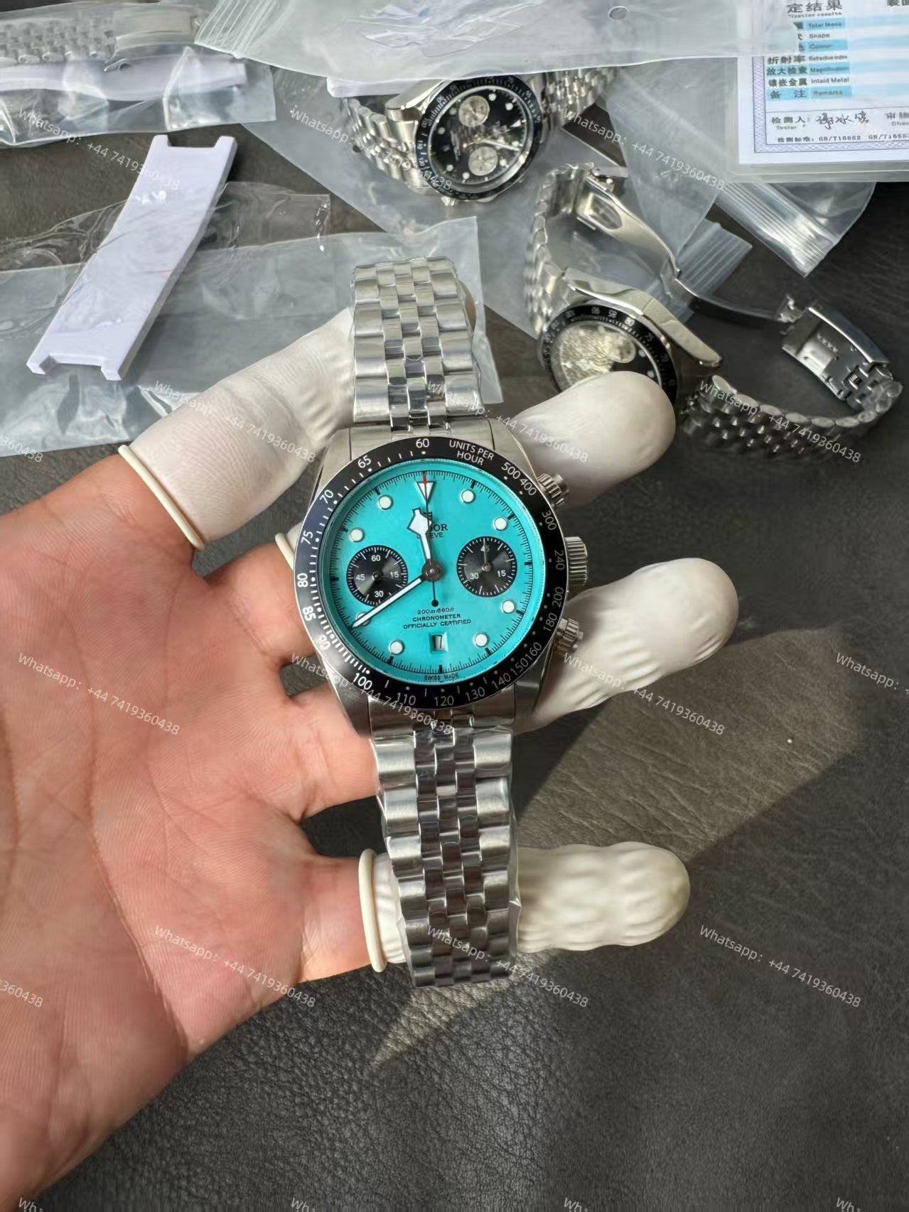 Tudor Super Clone Black Bay M79360N-0024 Tiffany Blue Dial