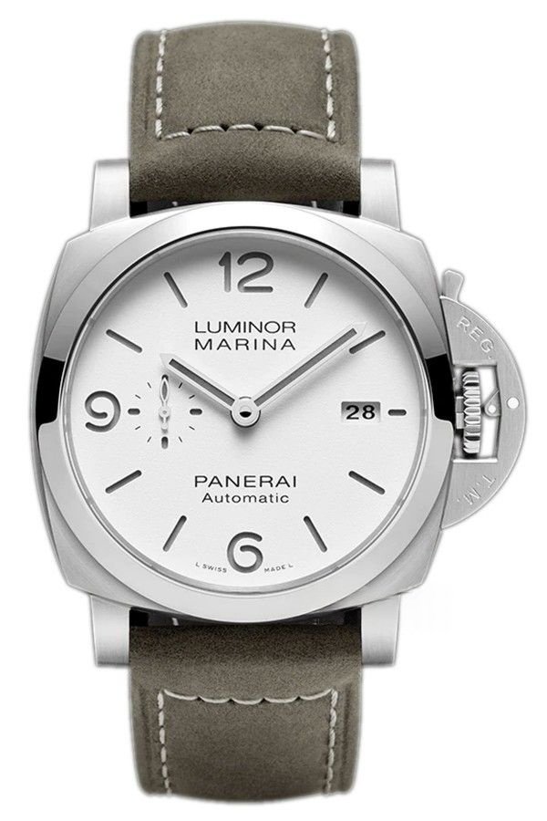 Panerai Super Clone Luminor Marina PAM01314 White Sandwich Dial 44MM