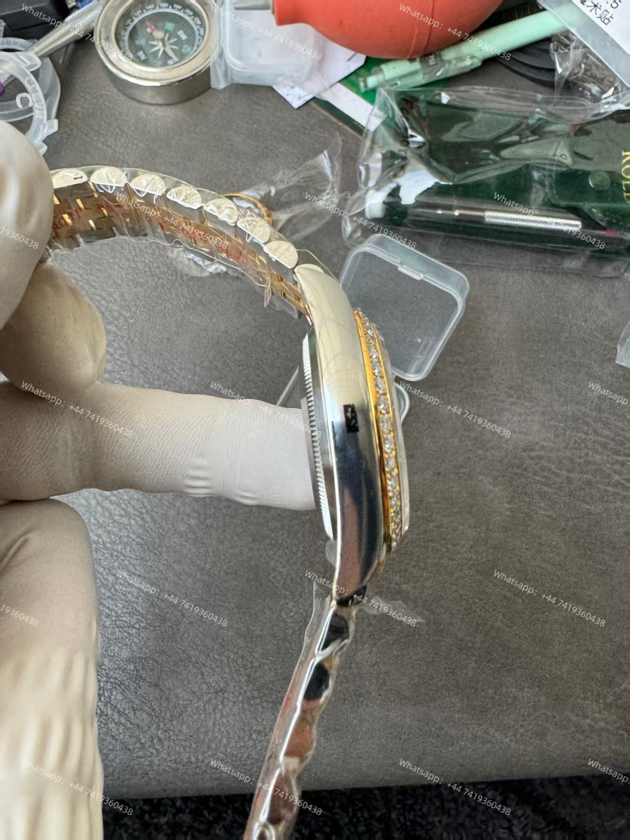 Rolex Datejust M126283RBR-0021 1:1 Replica Roman Dial Diamond-Set Bezel 36MM 3235 Movement Super Clone Watch