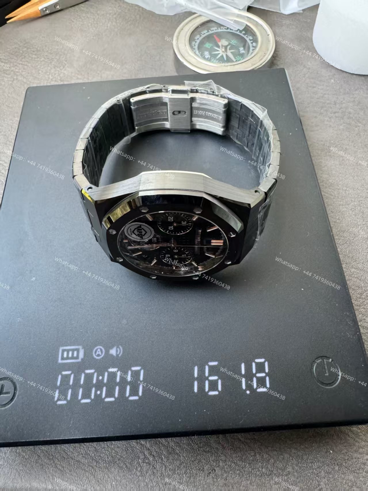 Audemars Piguet Super Clone Royal Oak Ceramic Black Dial 26240 Chronograph 41mm Cal.4401