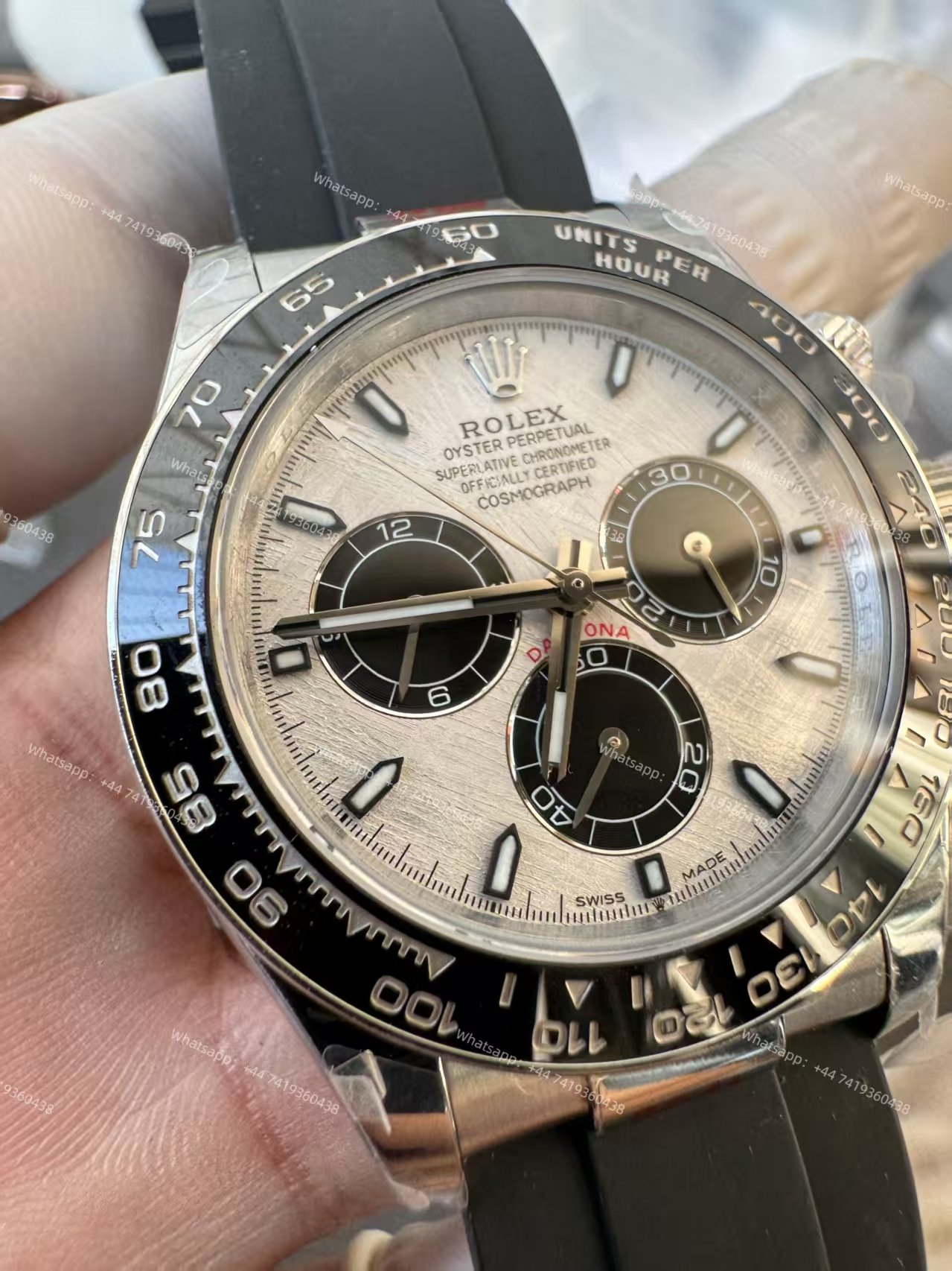 Rolex Super Clone Daytona M126519LN-0007 Meteorite Dial  4131 Movement