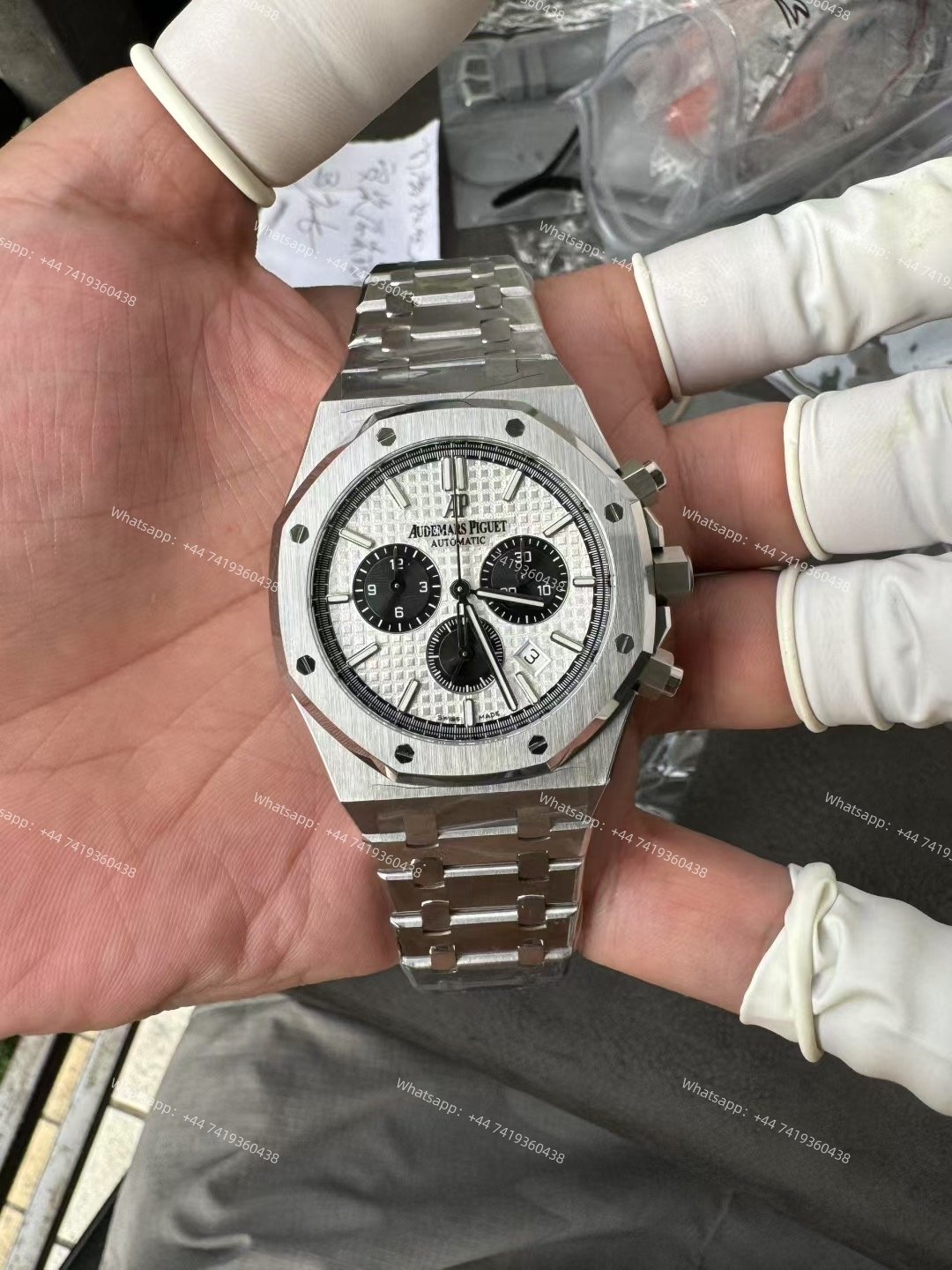 Audemars Piguet Super Clone Royal Oak White Dial 26331ST Chronograph 41mm