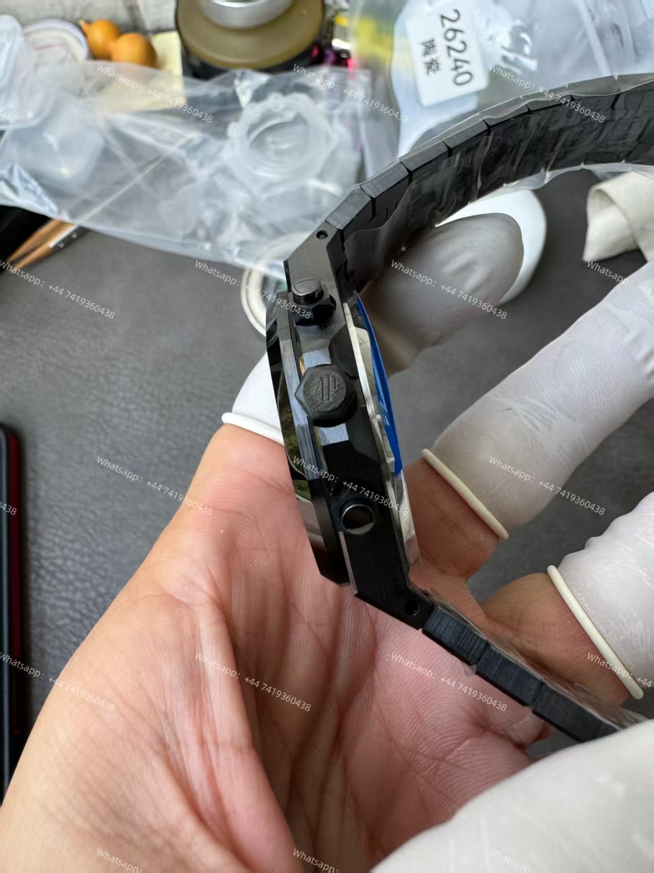 Audemars Piguet Super Clone Royal Oak Ceramic Black Dial 26240 Chronograph 41mm Cal.4401