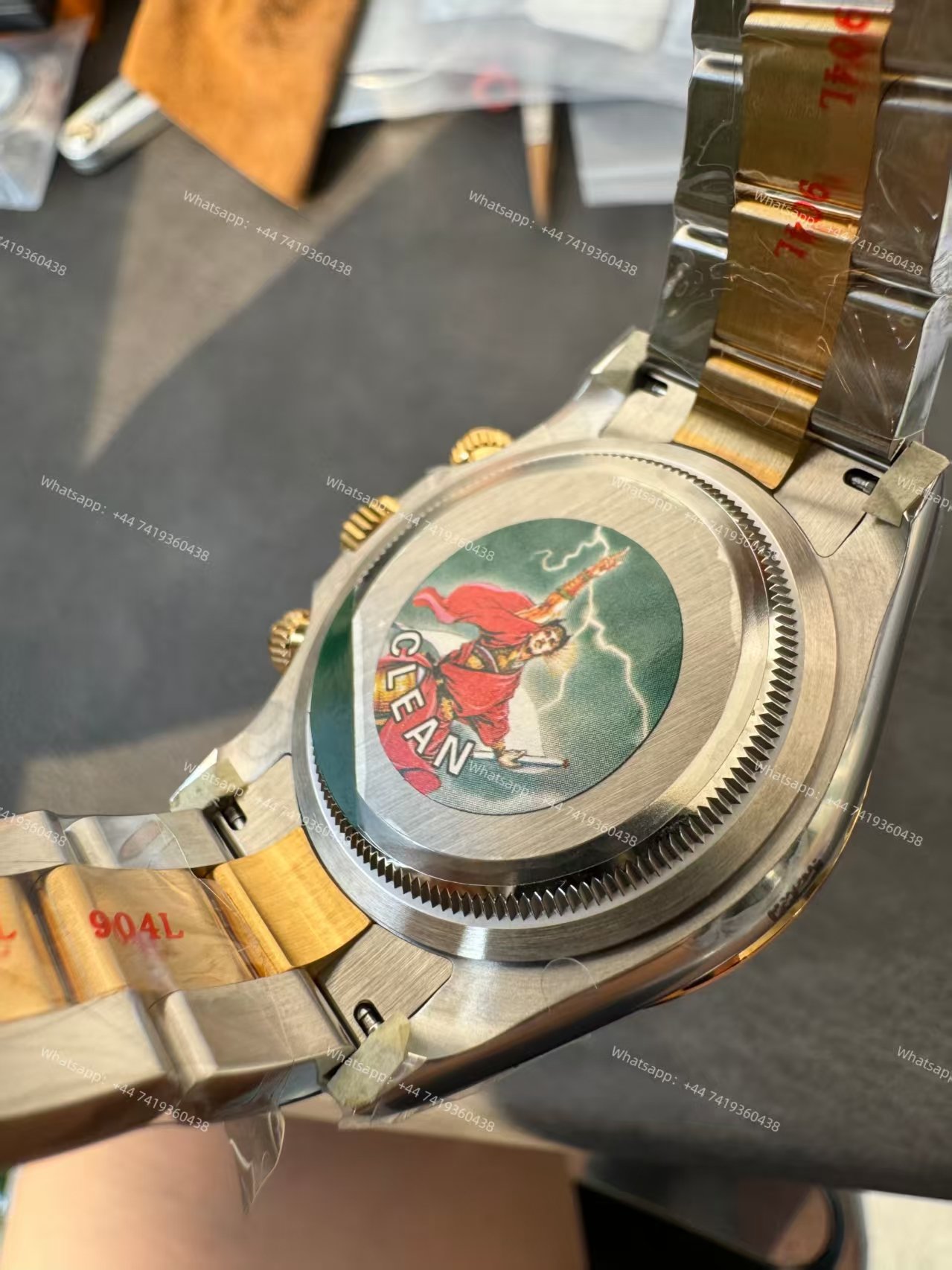 Rolex Super Clone Daytona M126503-0002 Black Diamond Dial 4131 Movement