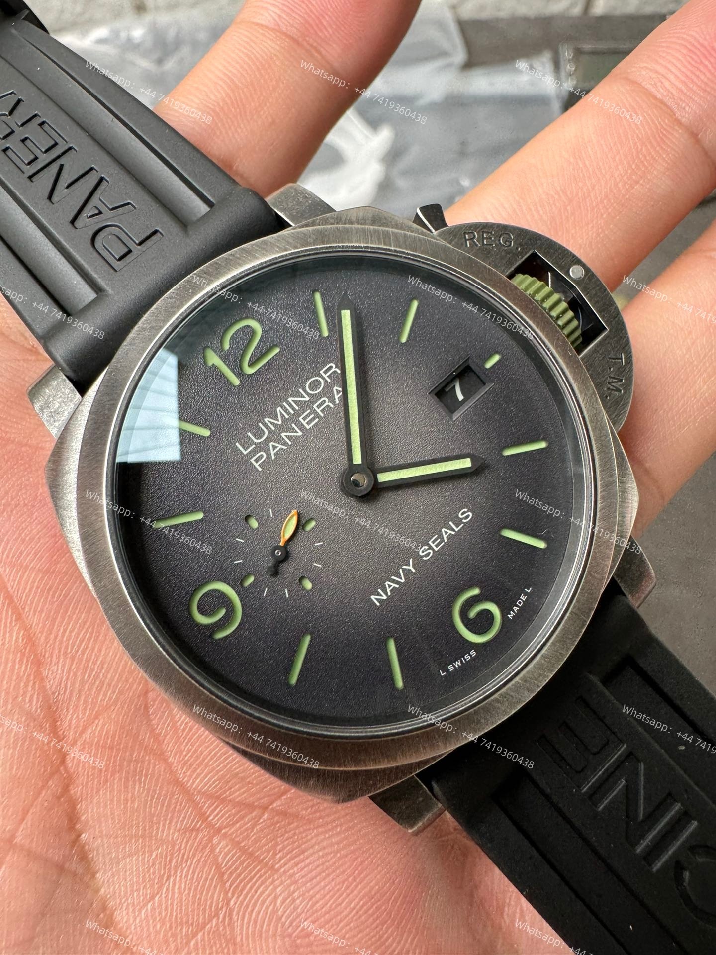 Panerai PAM01412 Super Clone Luminor Navy Seals 44mm