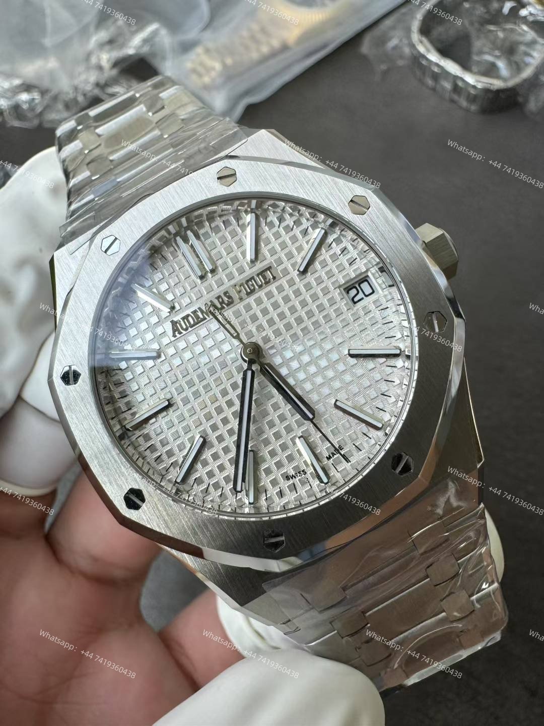 Audemars Piguet Super Clone Royal Oak 15510 White Dial 41MM