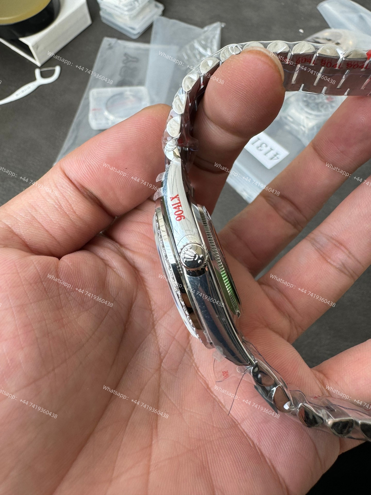 Rolex Day-Date m228349rbr-0003 Moissanite Diamond Bezel Black Dial President bracelet 3255 Movement (40mm) Best Super Clone