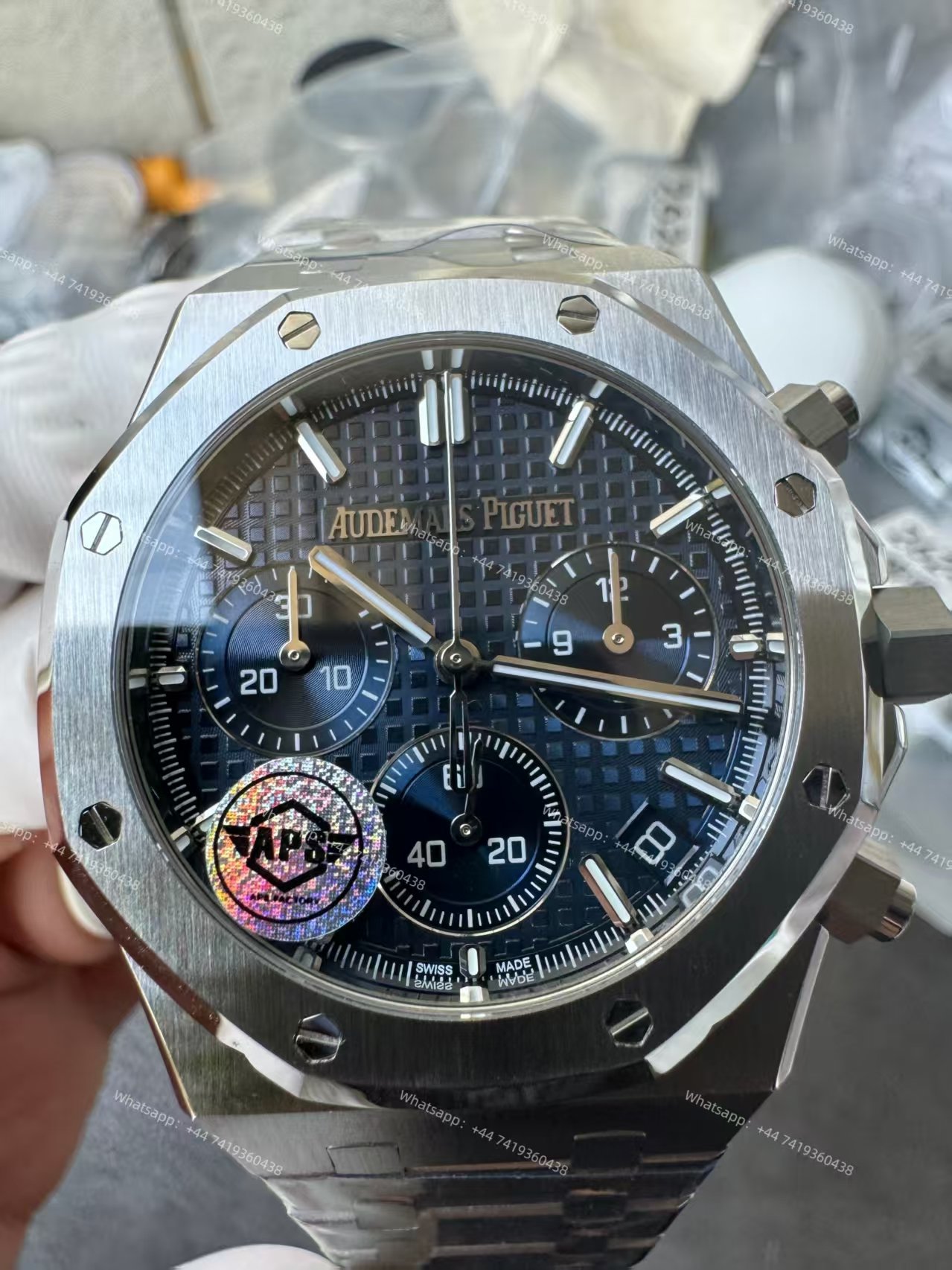 Audemars Piguet Super Clone Royal Oak Blue Dial 26240 Chronograph 41mm Cal.4401
