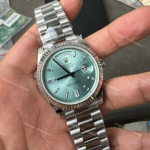 Rolex Day-Date m228236-0006 1:1 Replica Ice-Blue Dial 40MM 3255 Movement Presidential Bracelet Super Clone Watch