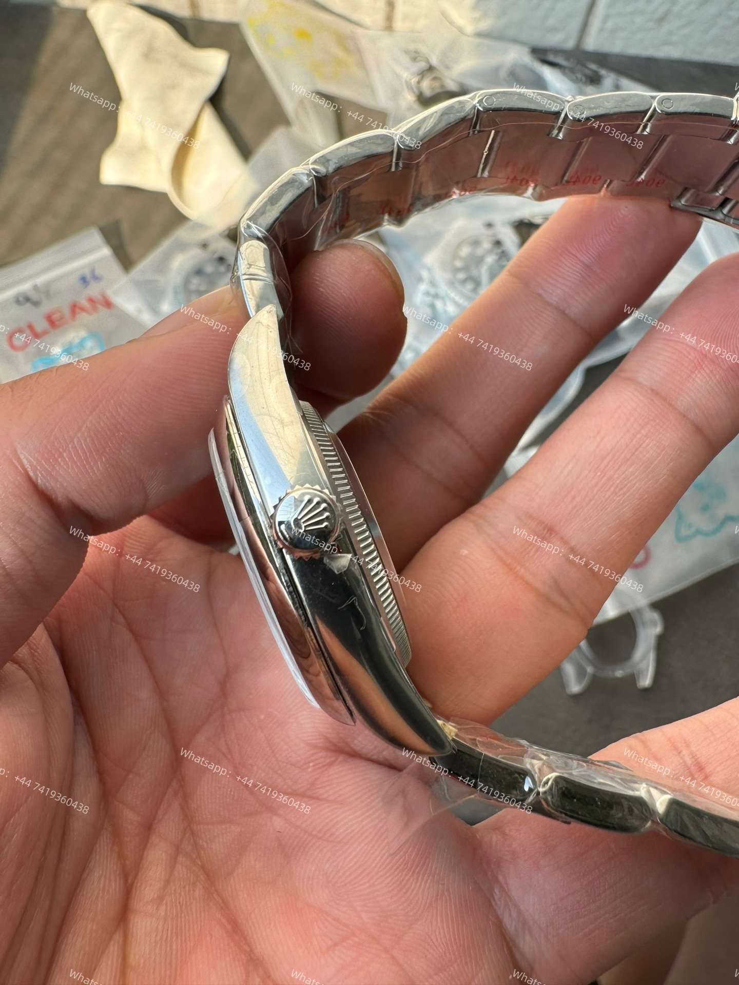 Rolex Super Clone Oyster Perpetual M126000-0006 36mm Tiffany Blue Dial 3230 Movement