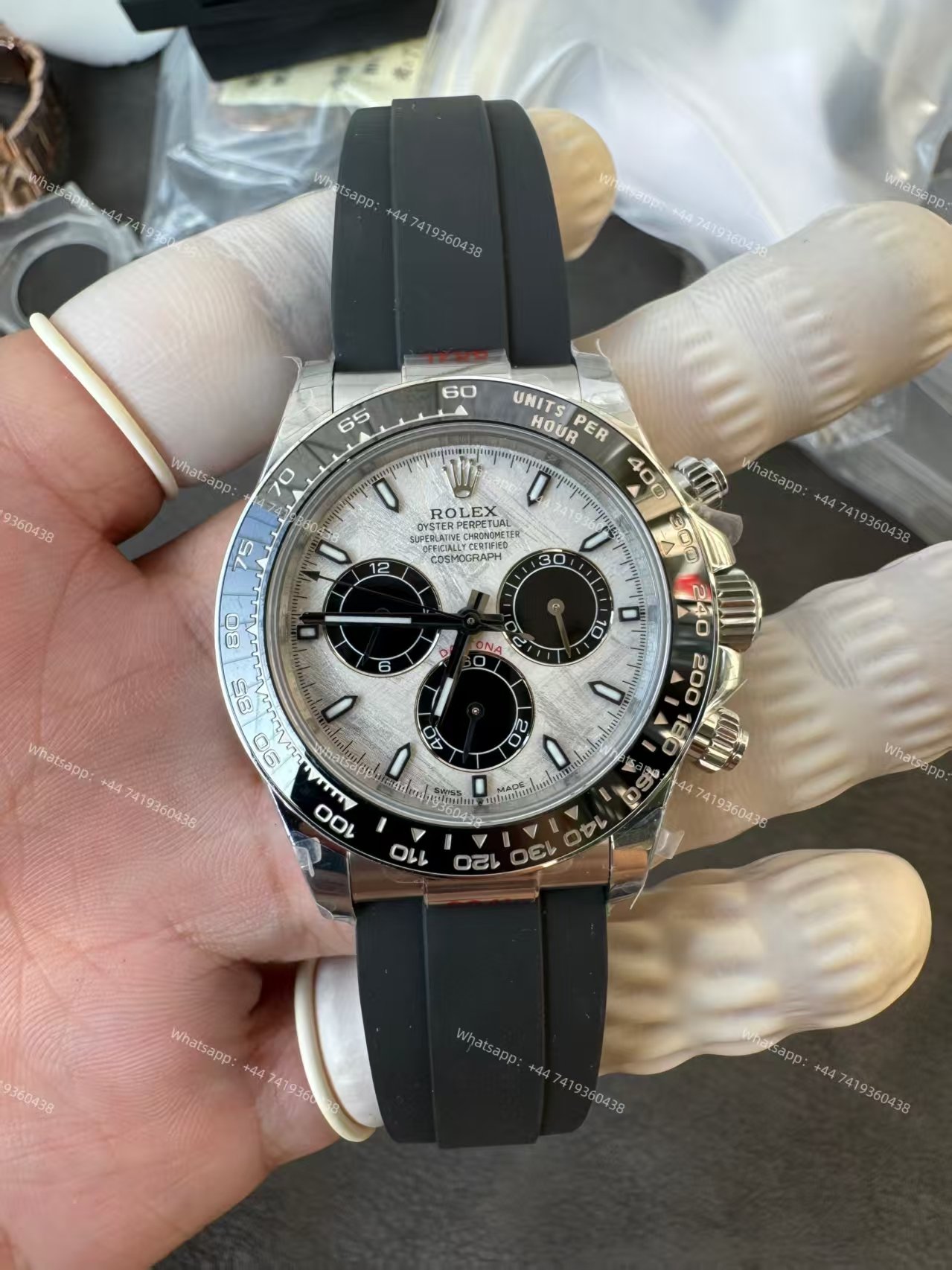 Rolex Super Clone Daytona M126519LN-0007 Meteorite Dial  4131 Movement