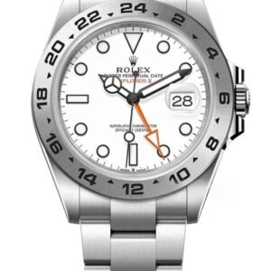 Rolex Explorer II M226570-0001 1:1 Replica White Dial 42MM 3285 Movement Super Clone Watch