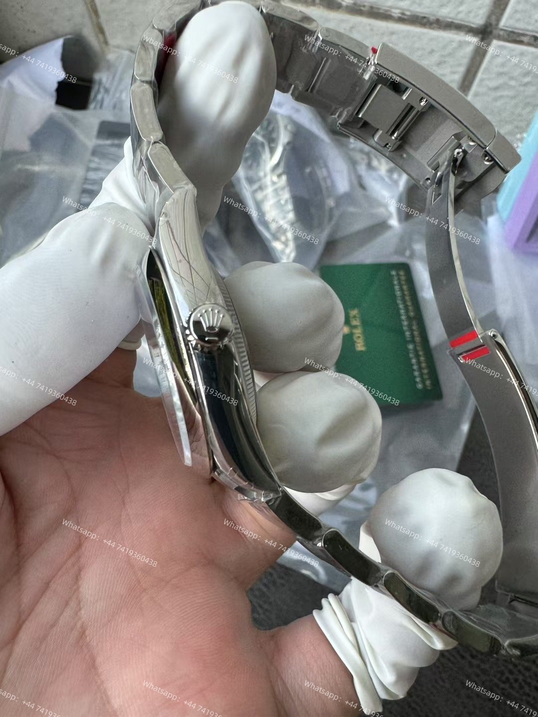 Rolex Super Clone Oyster Perpetual M126000-0013 36mm Purple Dial 3230 Movement