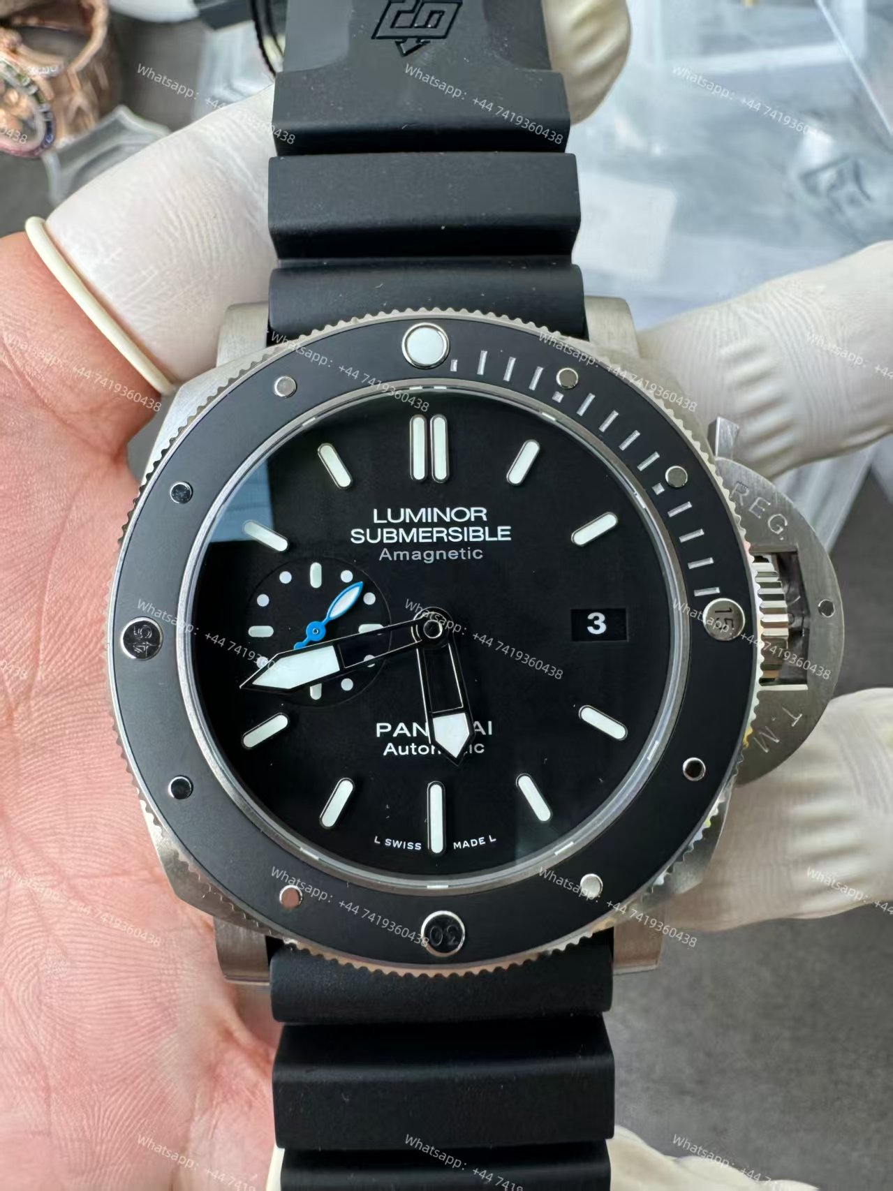 Panerai Super Clone Submersible PAM01389 Titanium Diver’s 47MM