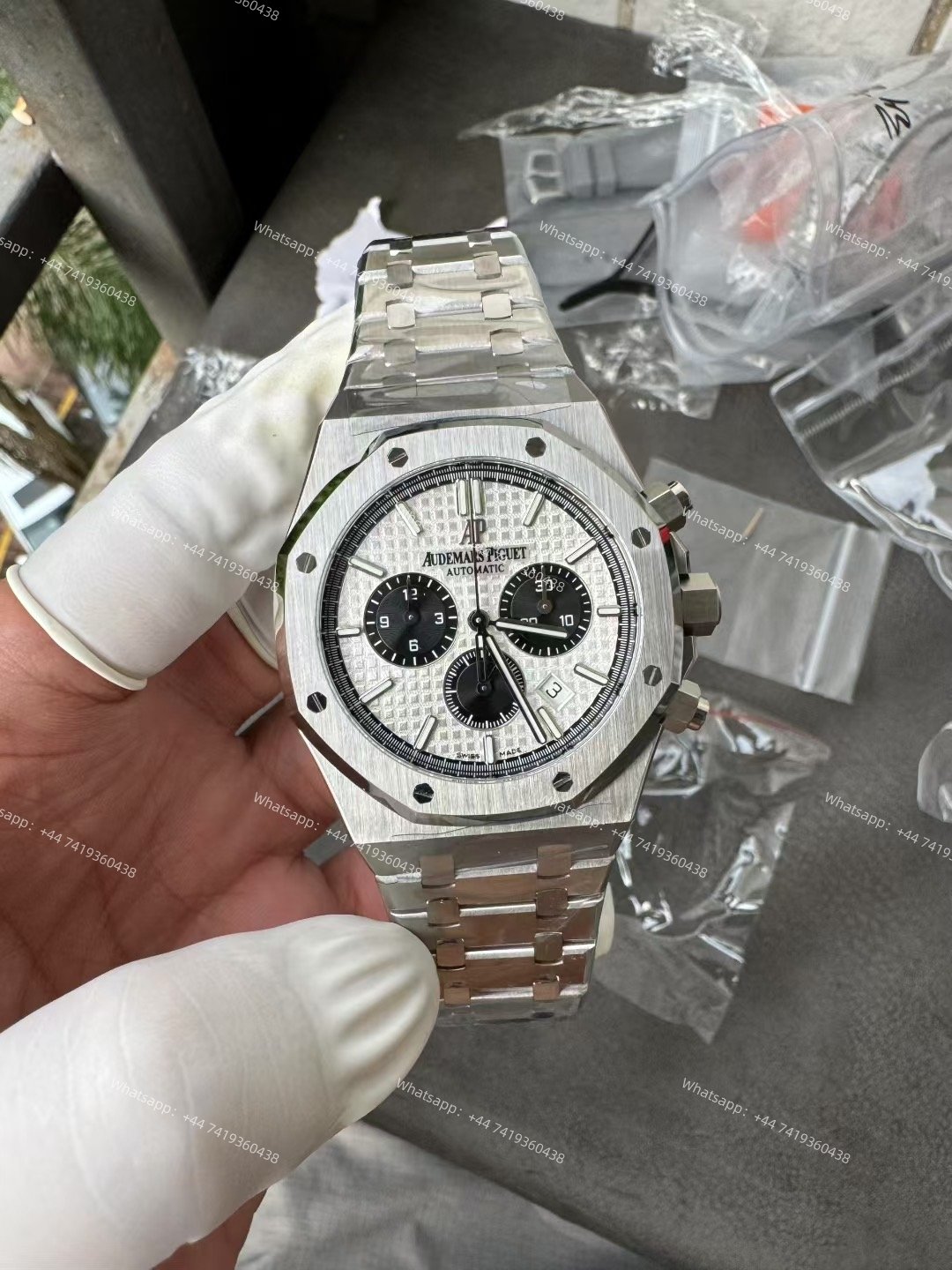 Audemars Piguet Super Clone Royal Oak White Dial 26331ST Chronograph 41mm