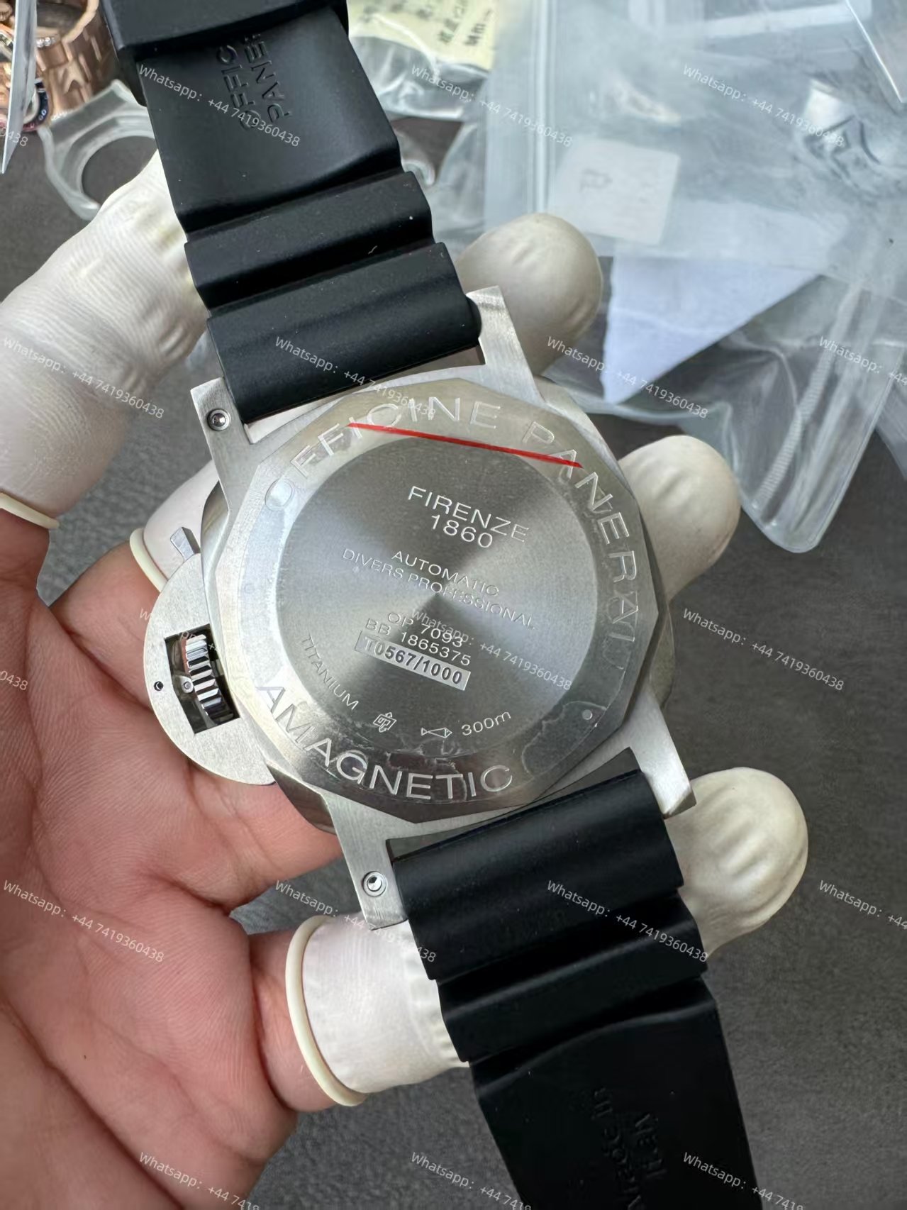 Panerai Super Clone Submersible PAM01389 Titanium Diver’s 47MM