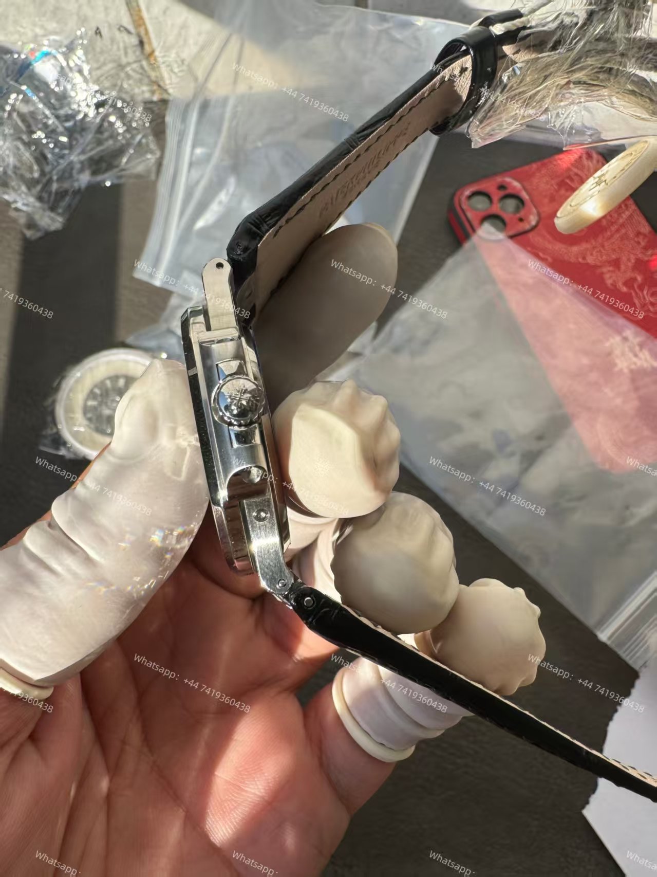 Patek Philippe Super Clone Nautilus 5712G-001 Grey Dial Moon Phase 40MM