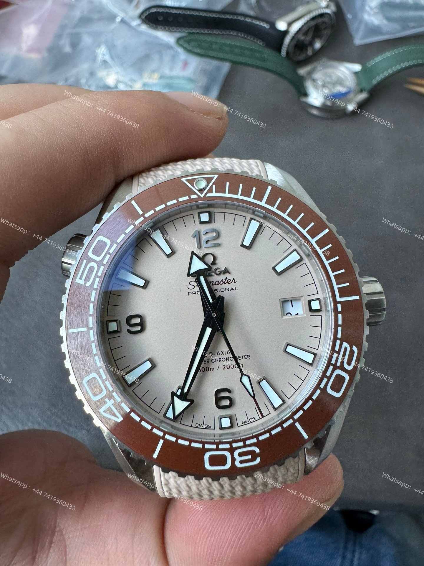 Omega Super Clone Seamaster Planet Ocean 600m  43.5MM 215.32.44.21.09.001