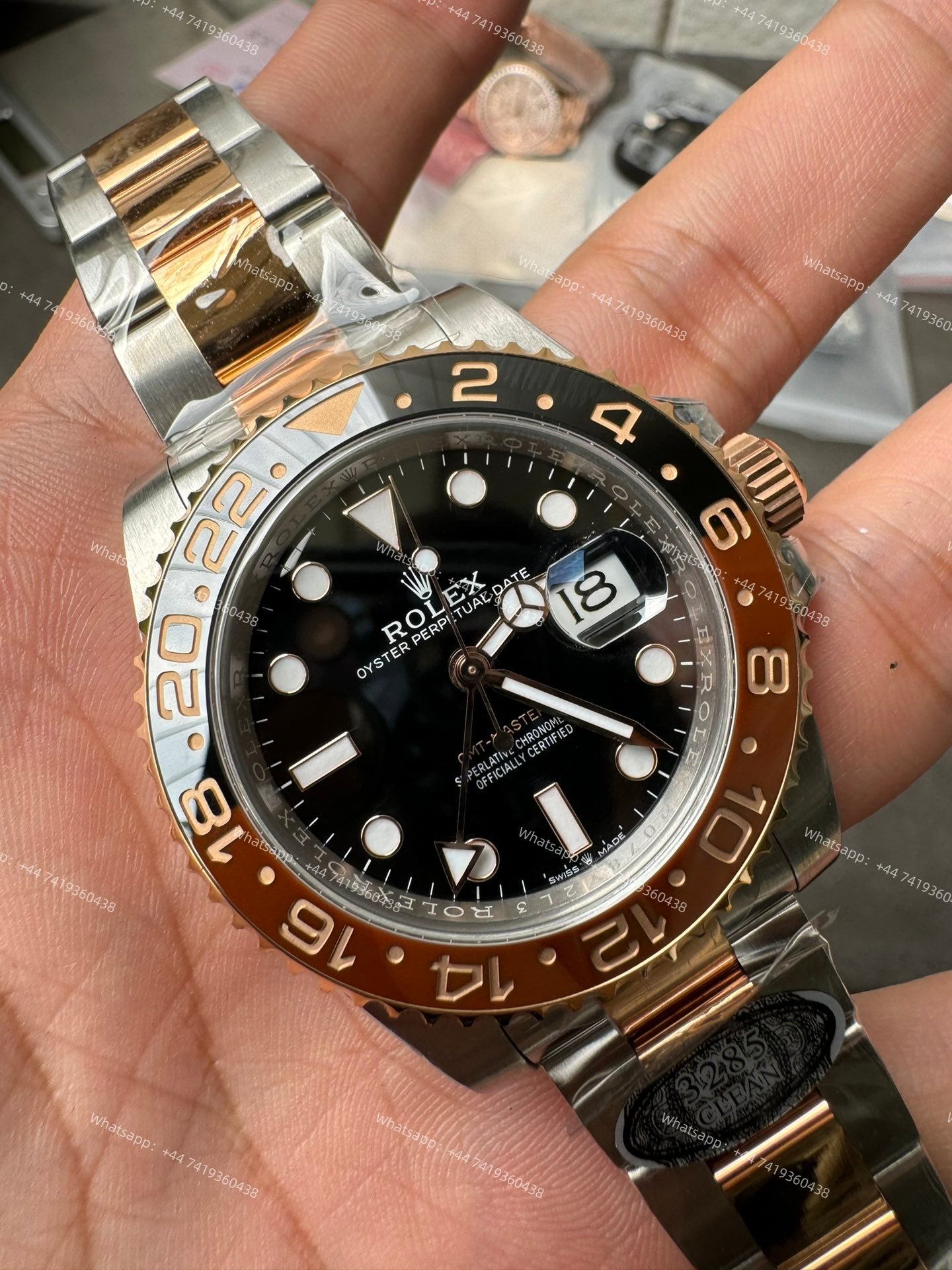 Rolex Rootbeer GMT Master II 1:1 Replica – M126711CHNR Oyster 3285 Movement Super Clone Watch