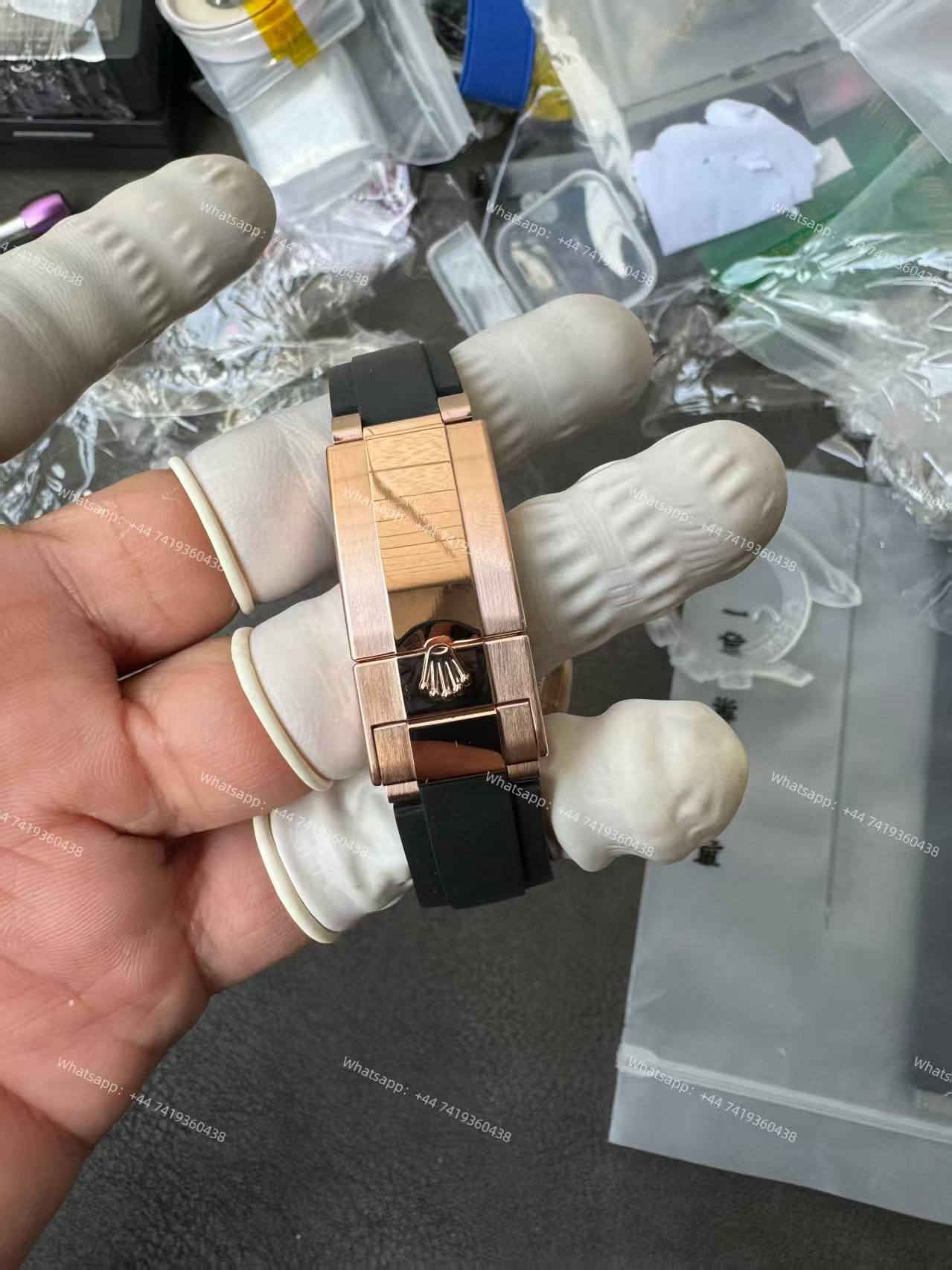 Rolex Daytona Super Clone M116515LN-0015 Rose Gold Chocolate Dial 4130 Movement