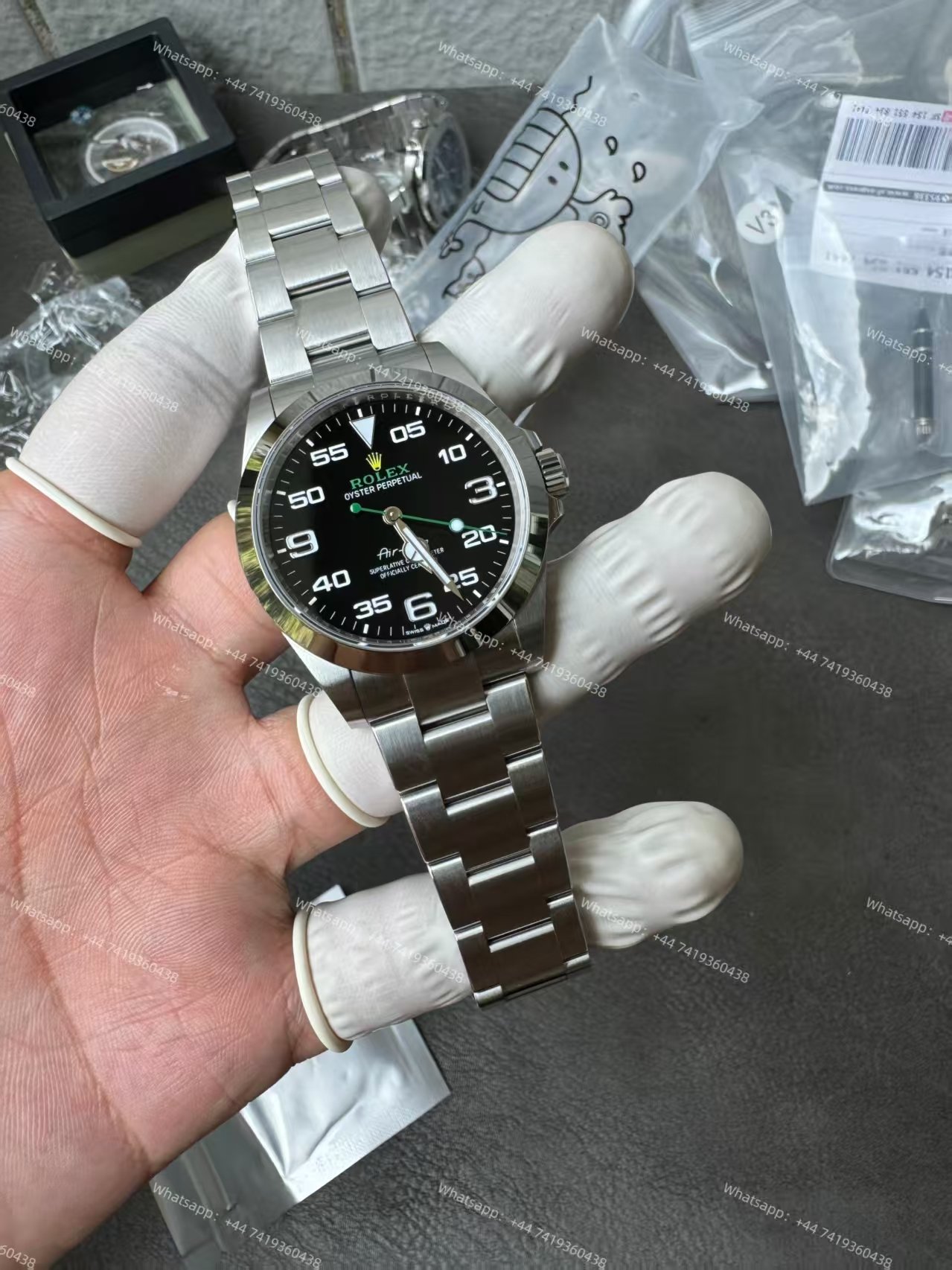 Rolex Air-King M126900-0001 1:1 Replica Black Dial 40MM 3230 Movement Super Clone Watch