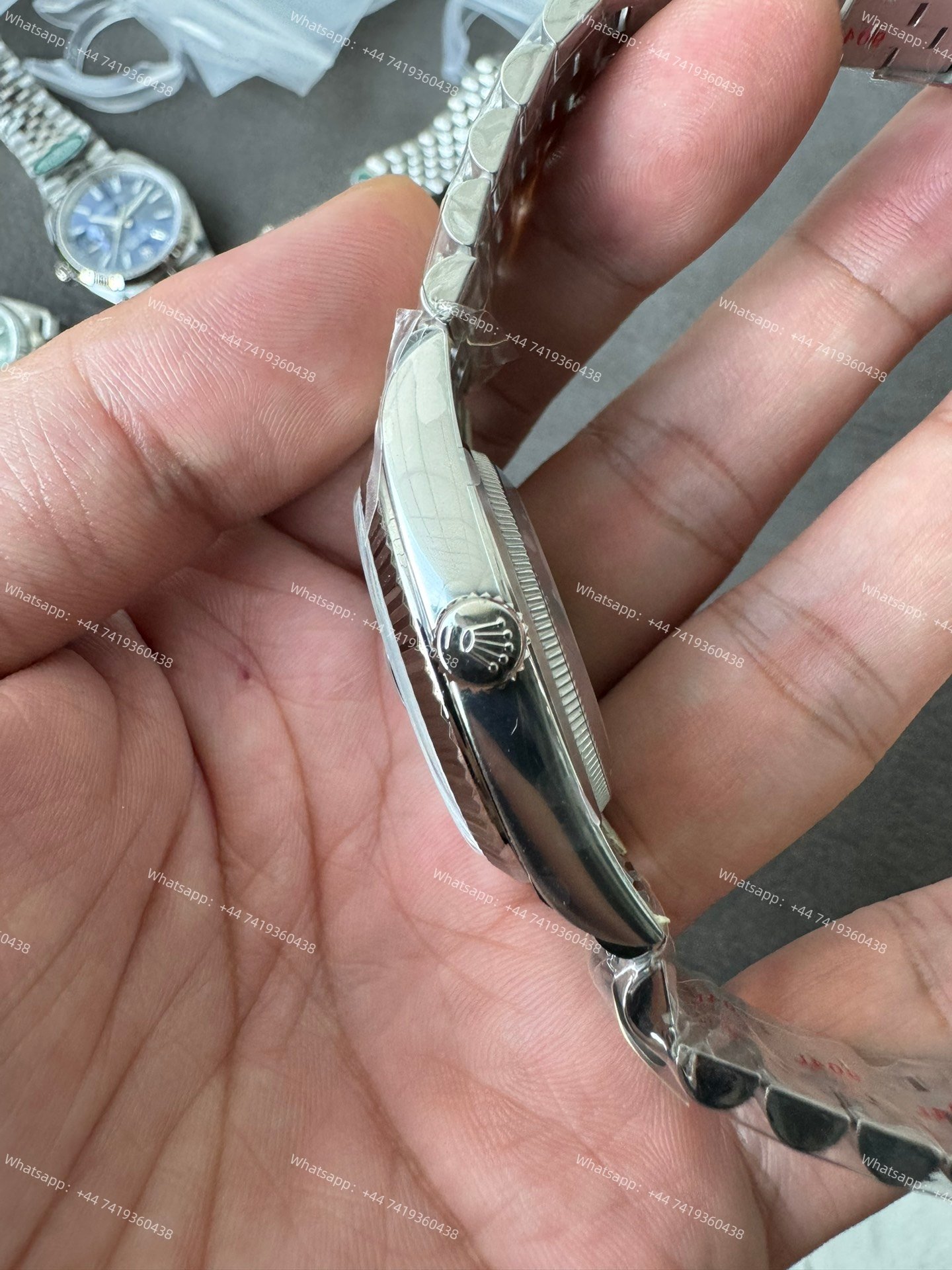 Rolex Datejust M126234-0037 Blue Diamond Dial 1:1 Replica Jubilee 36MM 3235 Movement Super Clone Watch