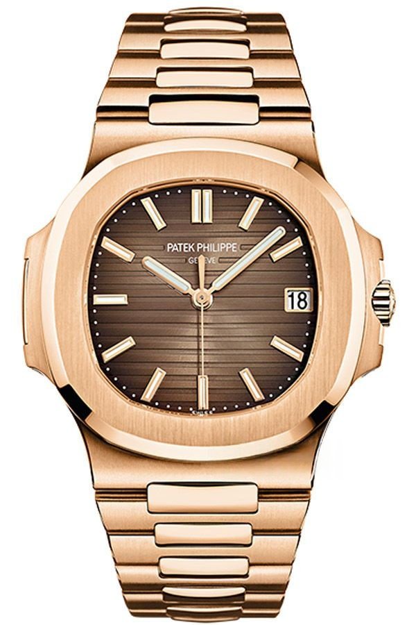 Patek Philippe Super Clone Nautilus 5711 Rose Gold Brown Dial 40MM