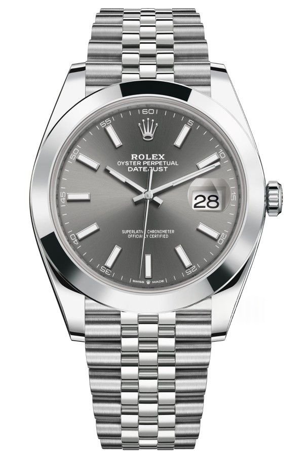 Rolex Datejust M126300-0008 1:1 Replica Gray Dial Jubilee 41MM 3235 Movement Super Clone Watch