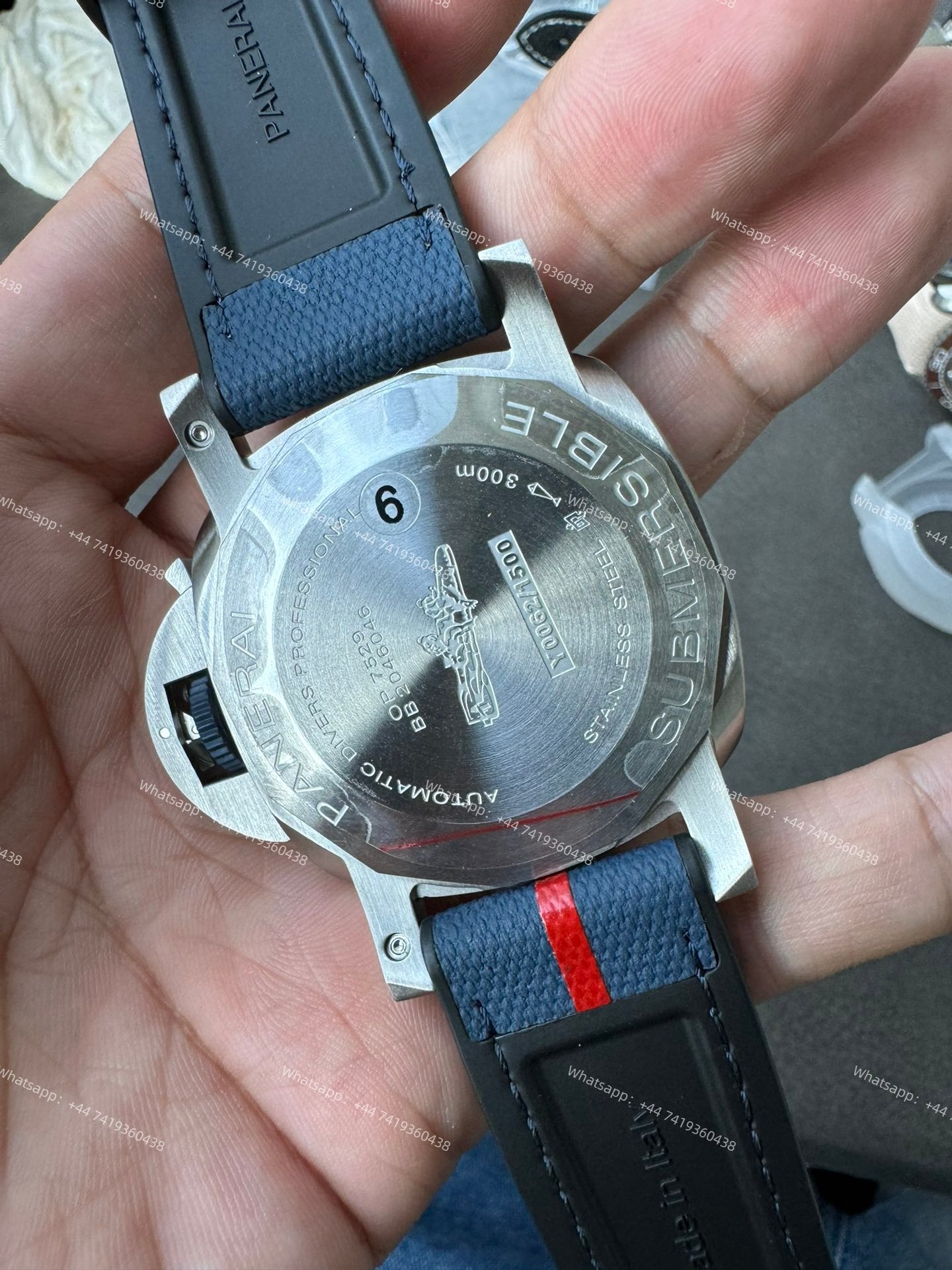 Panerai Super Clone Submersible PAM01391 44MM Blue Dial