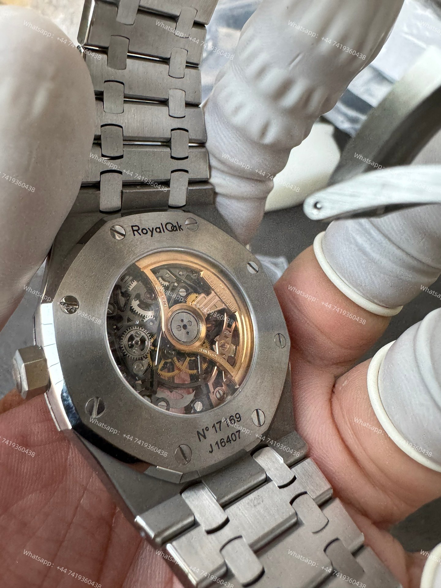 Audemars Piguet Super Clone Royal Oak 15407ST Skeleton Dial 41MM
