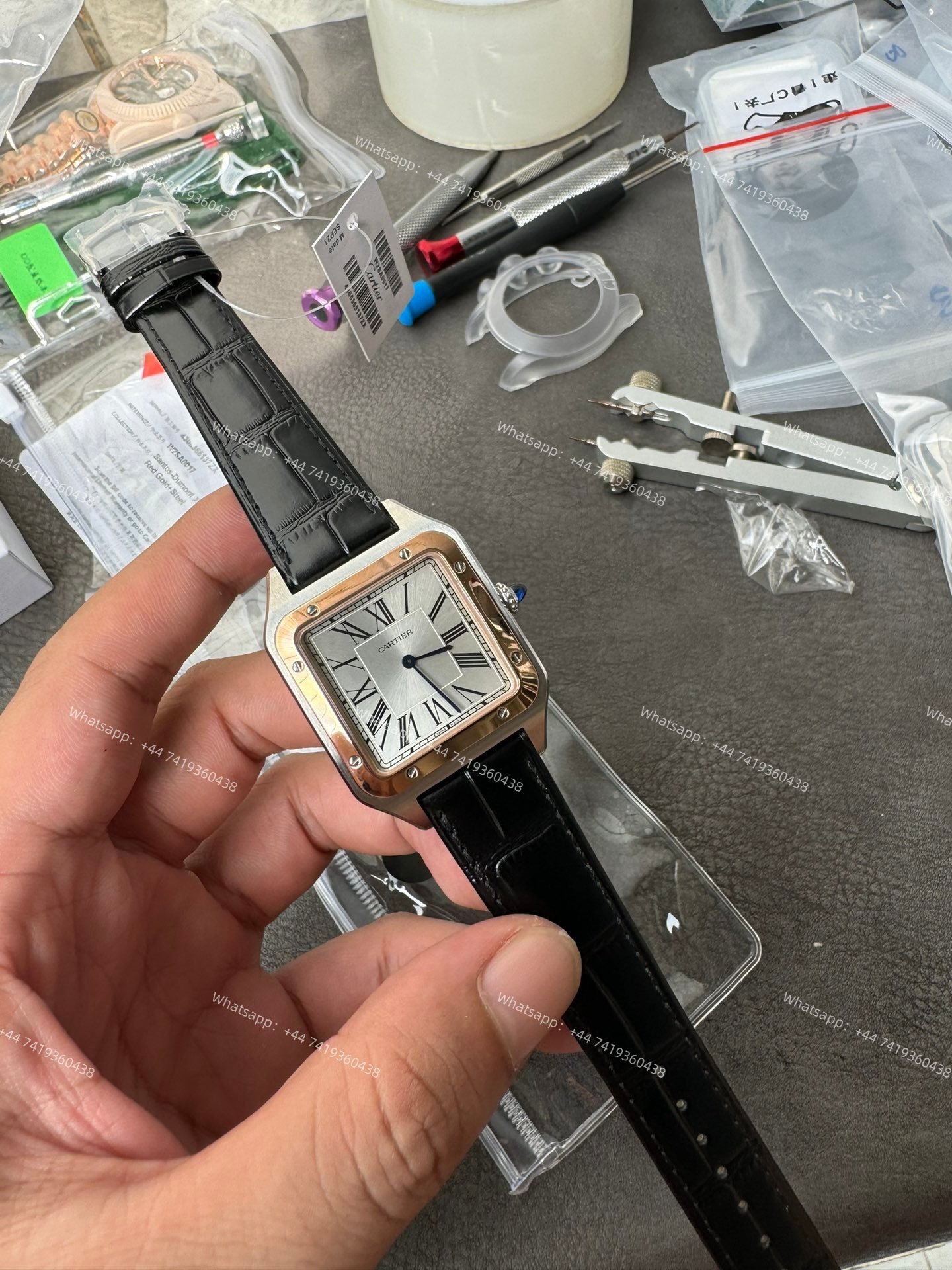 Cartier Super Clone Santos W2SA0038