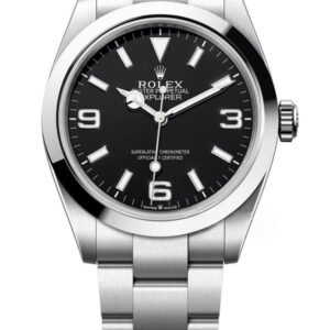Rolex Explorer M224270-0001 1:1 Replica Black Dial 40MM 3230 Movement Super Clone Watch