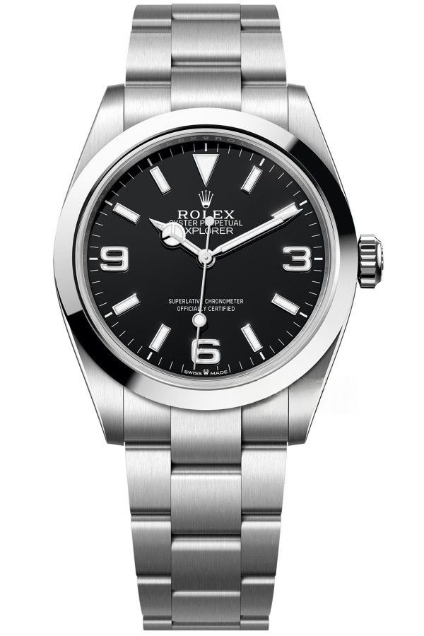 Rolex Explorer M224270-0001 1:1 Replica Black Dial 40MM 3230 Movement Super Clone Watch