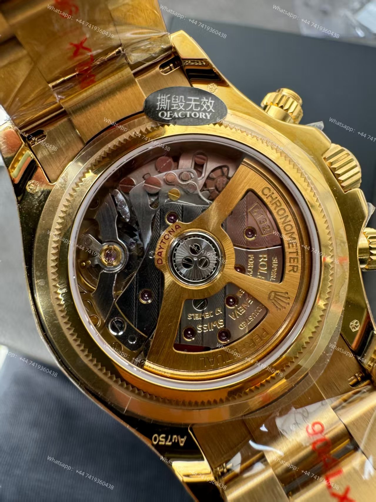 Rolex Super Clone Daytona Le Mans 126528LN Gold 4132 Movement