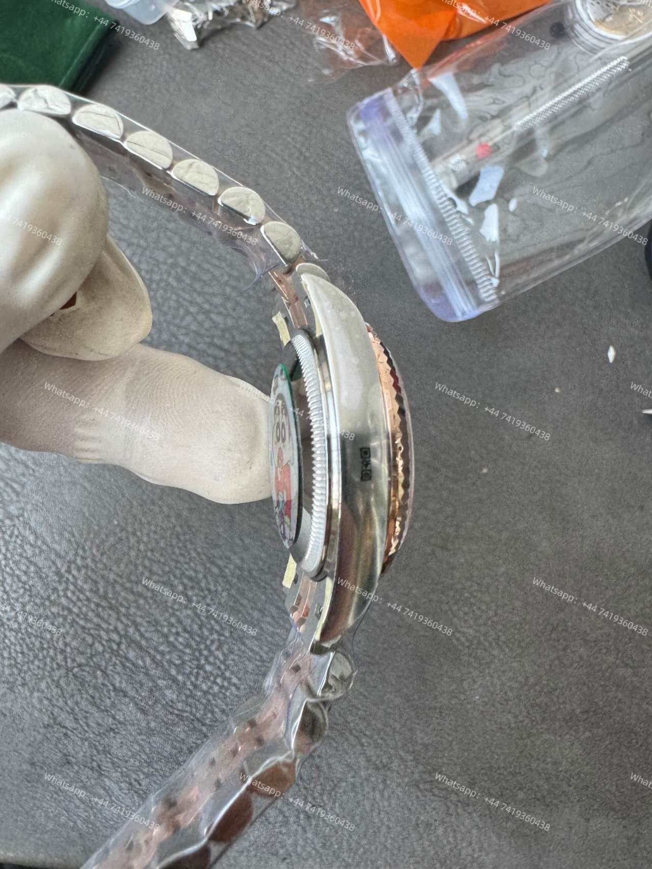 Rolex Datejust M278271-0026 1:1 Replica Rose Gold Mother of Pearl Dial Jubilee 31MM 2236 Movement Super Clone Watch