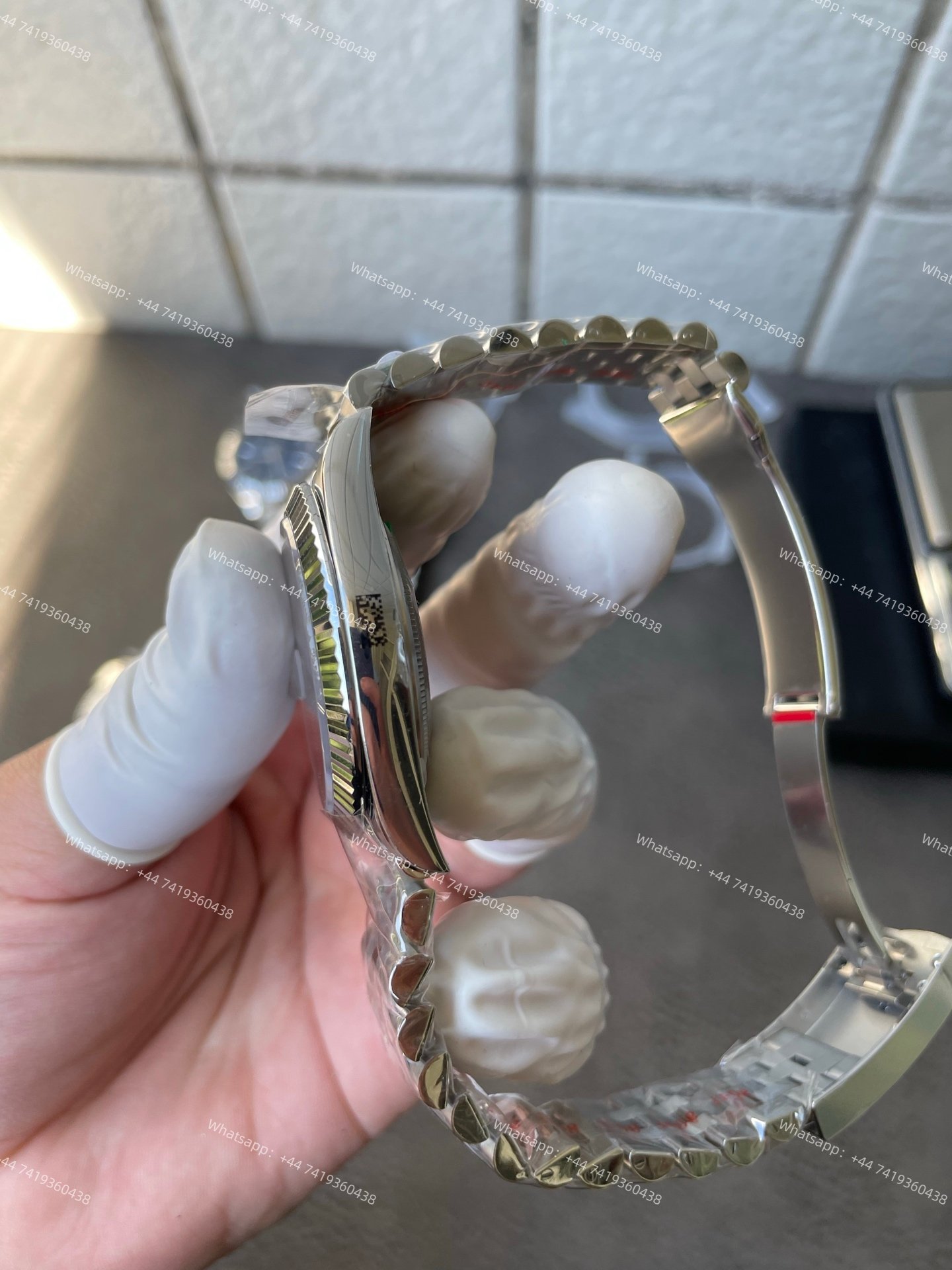 Rolex Datejust M126334 1:1 Replica Grey Roman Dial Jubilee 41MM 3235 Movement Super Clone Watch